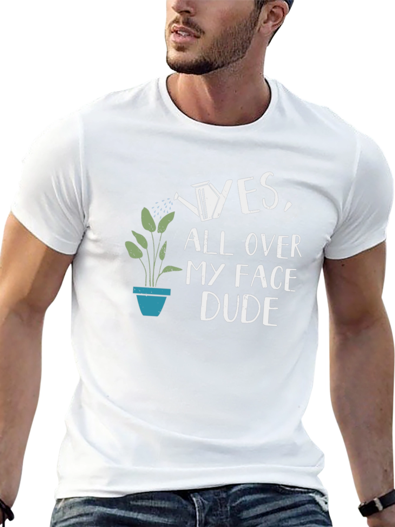Black Funny Plant Lover Graphic Tee view 13