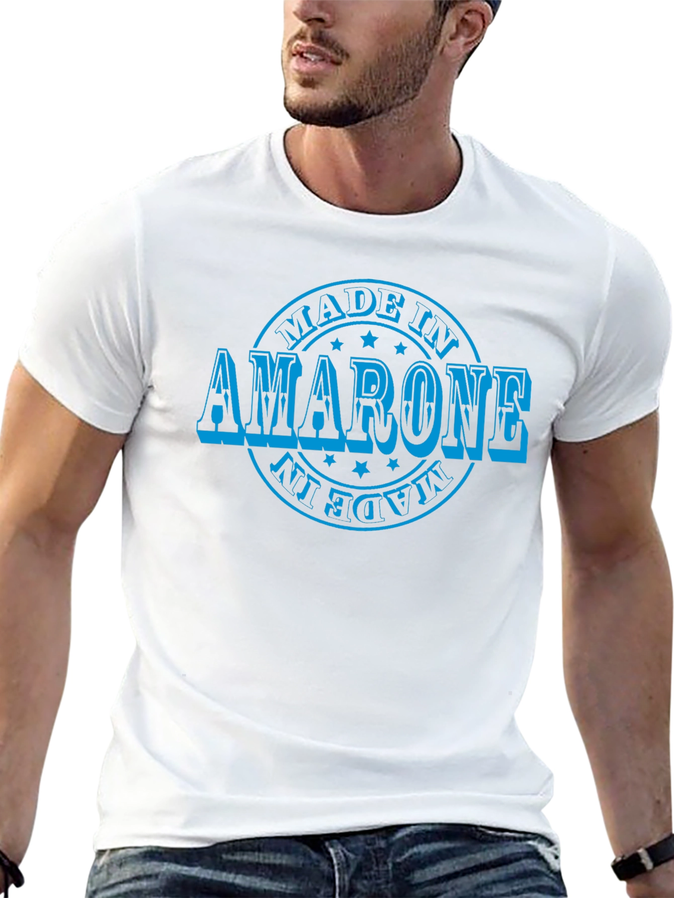 Black Amarone Italy T-Shirt - Italian Wine Region view 13
