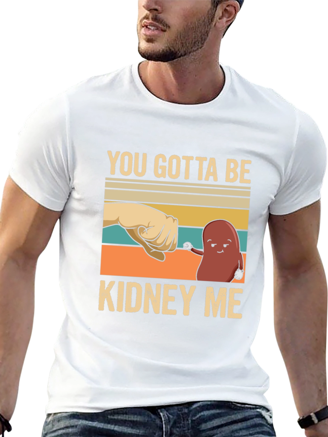 Black You Gotta Be Kidney Me T-Shirt view 13