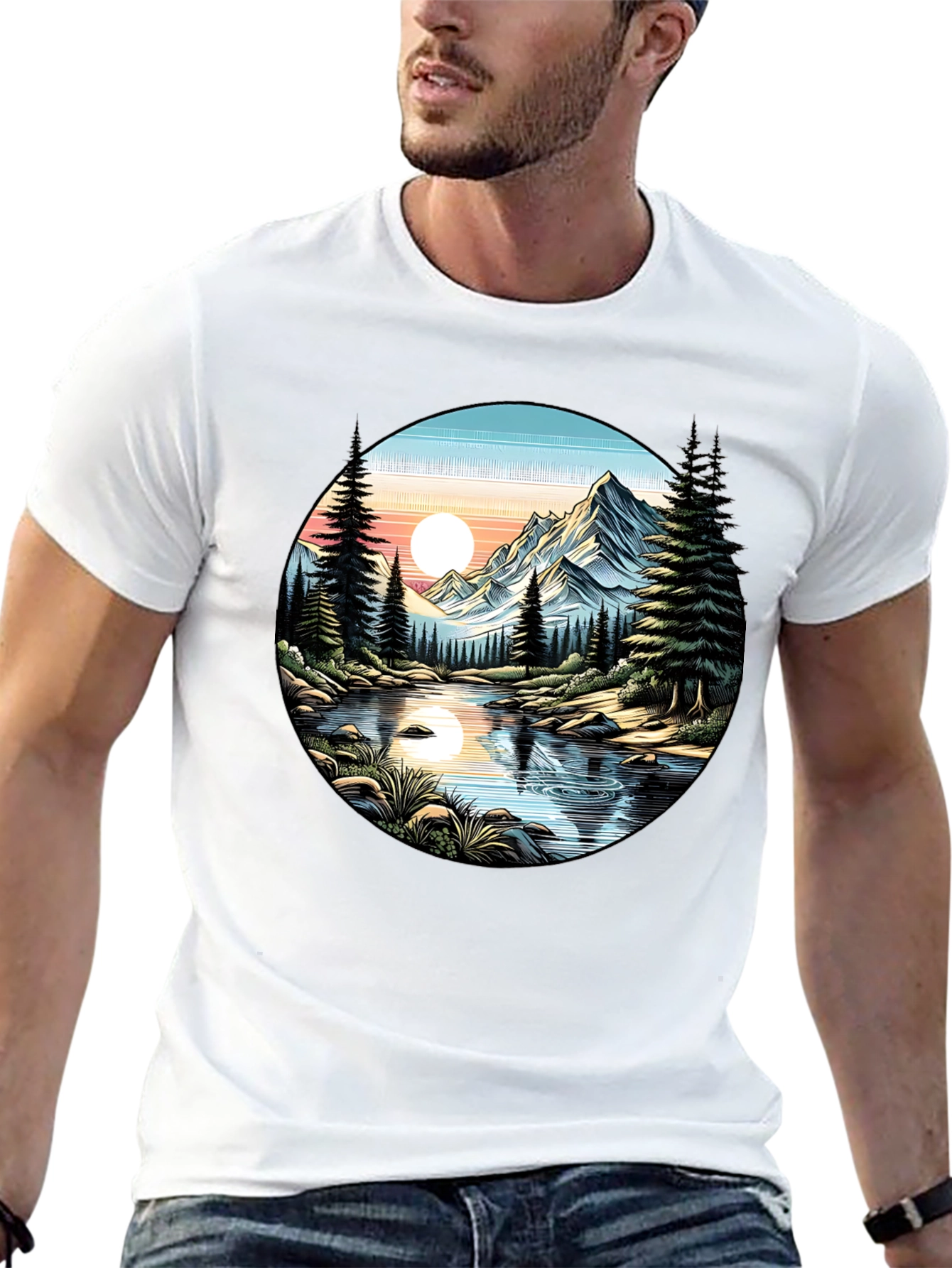 Black Mountain River Graphic Tee view 13