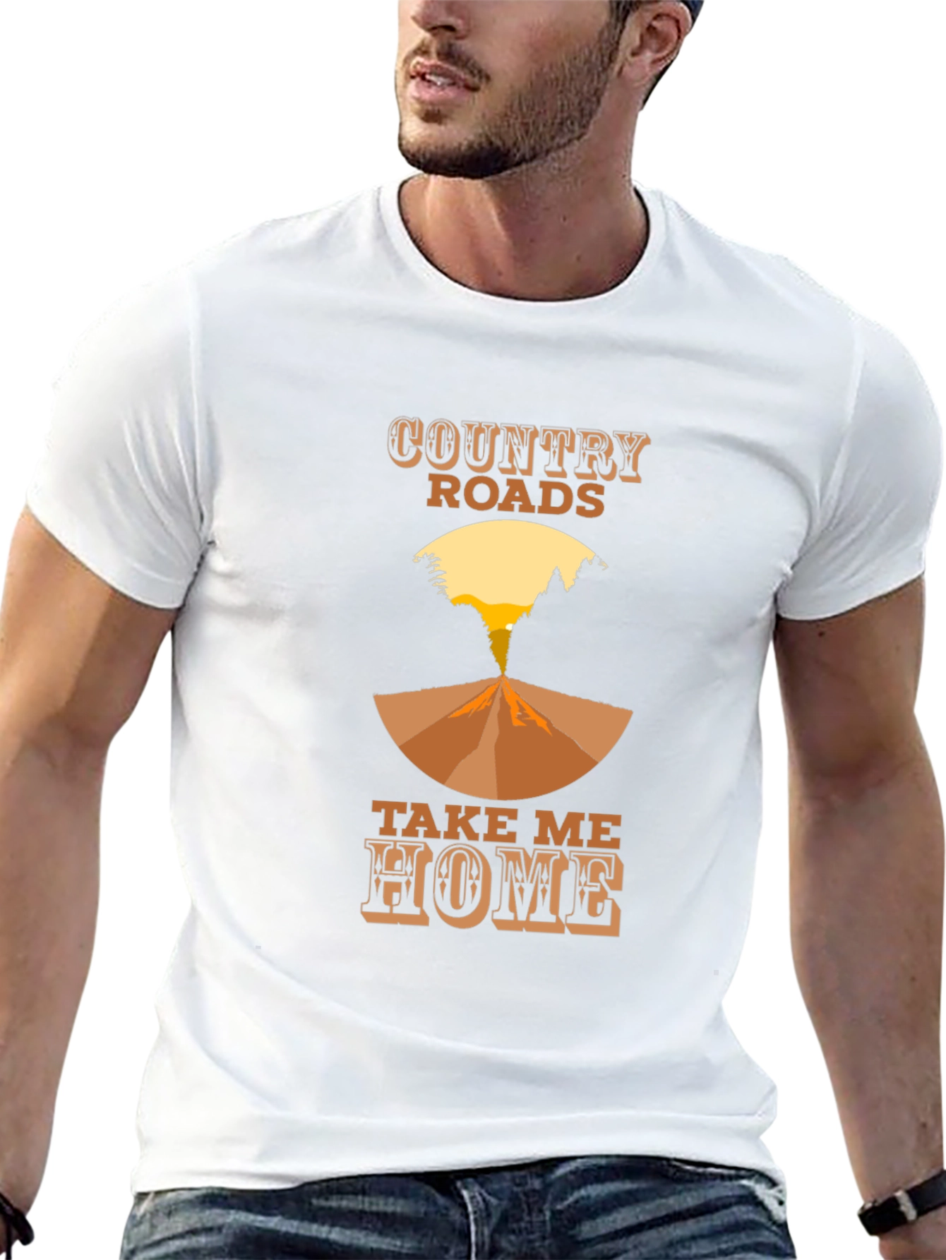 Country Roads Graphic Tee - Take Me Home T-Shirt - 13
