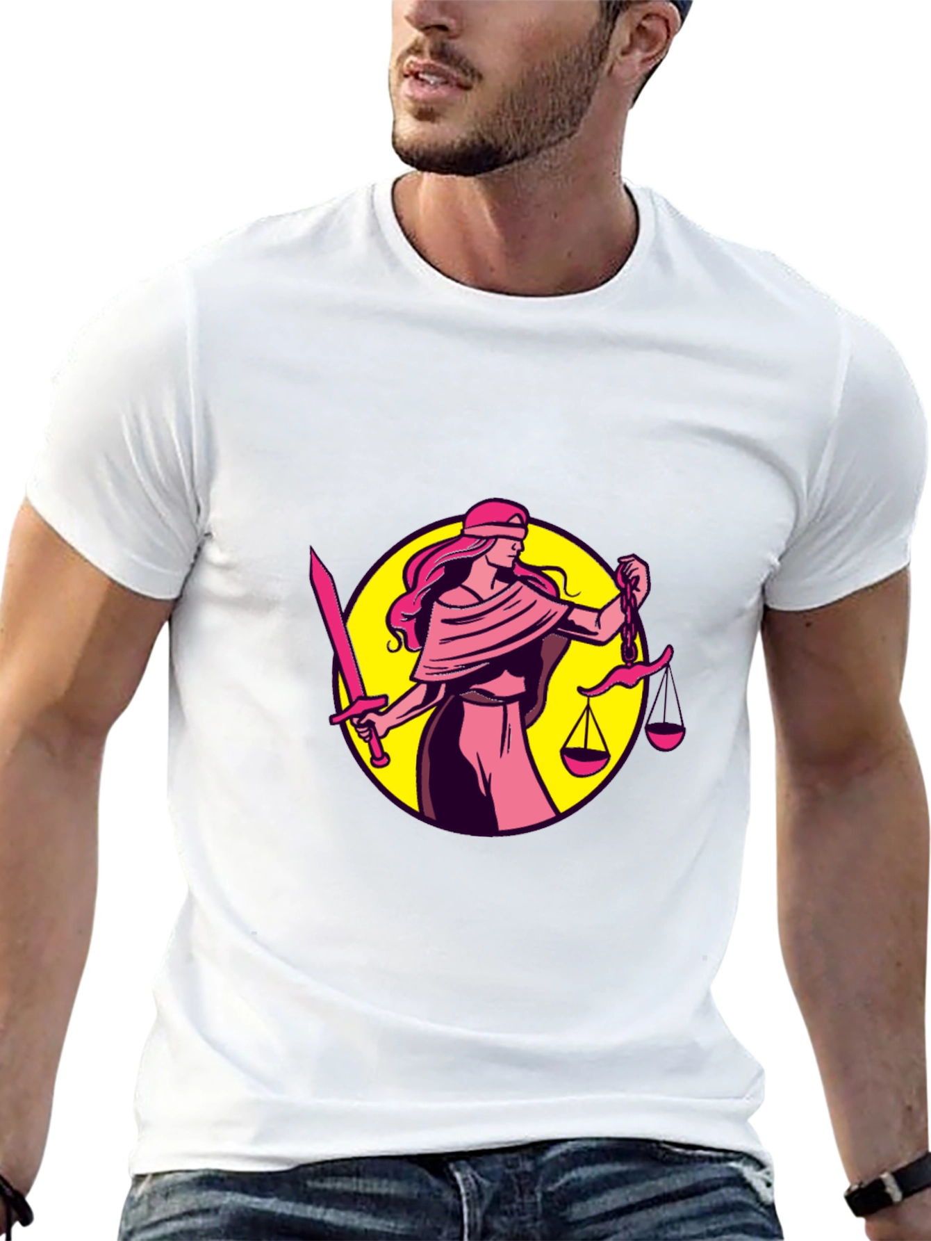 Scales of Justice Graphic Tee - Unisex Soft Cotton - 13