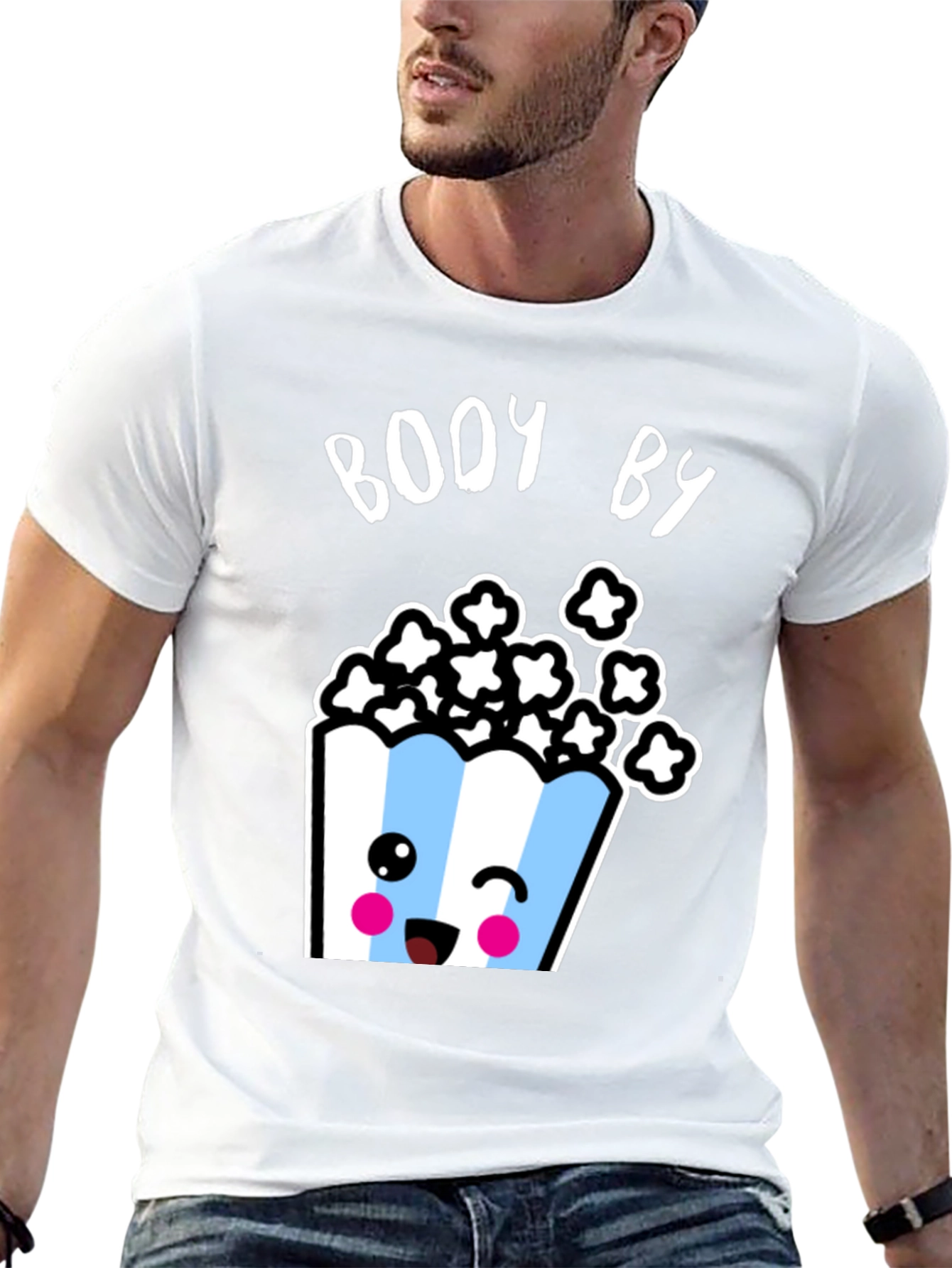 Black Booy By Popcorn Graphic T-Shirt view 13
