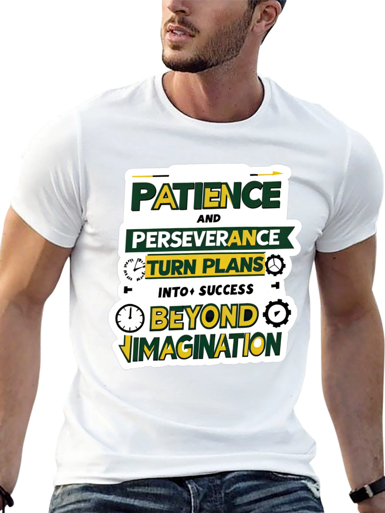 Motivational Patience Perseverance T-Shirt - 13