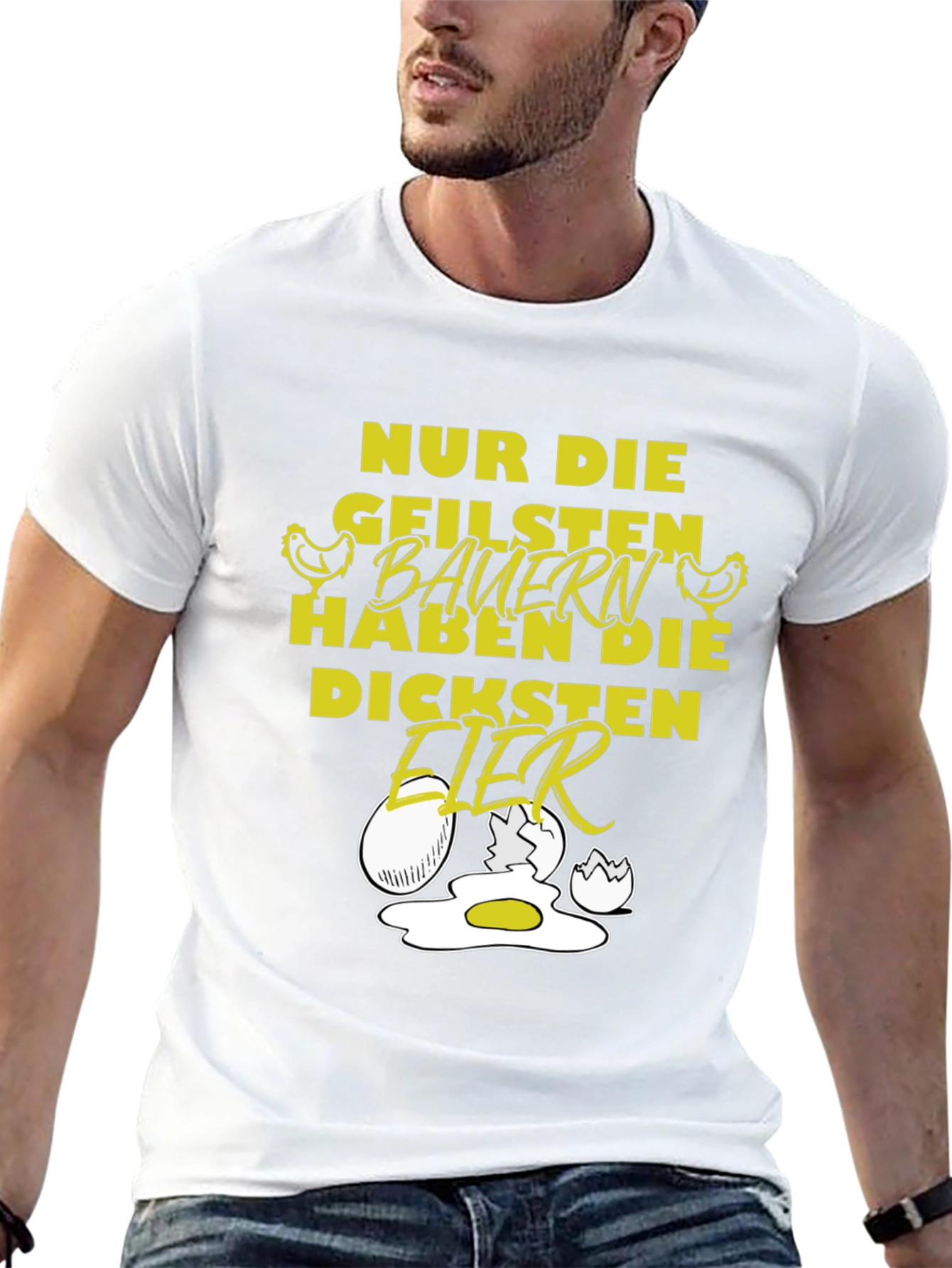 Black Funny Farmer T-Shirt - Nur Die Geilsten Bauern view 13