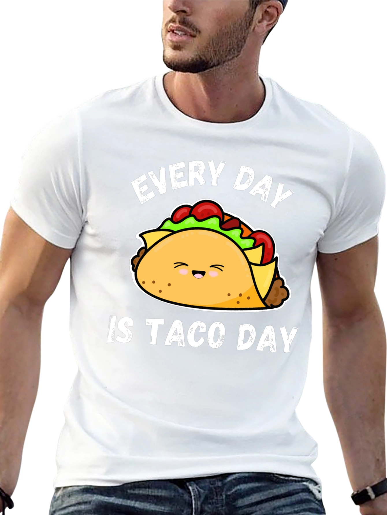Black Every Day is Taco Day Graphic Tee view 13