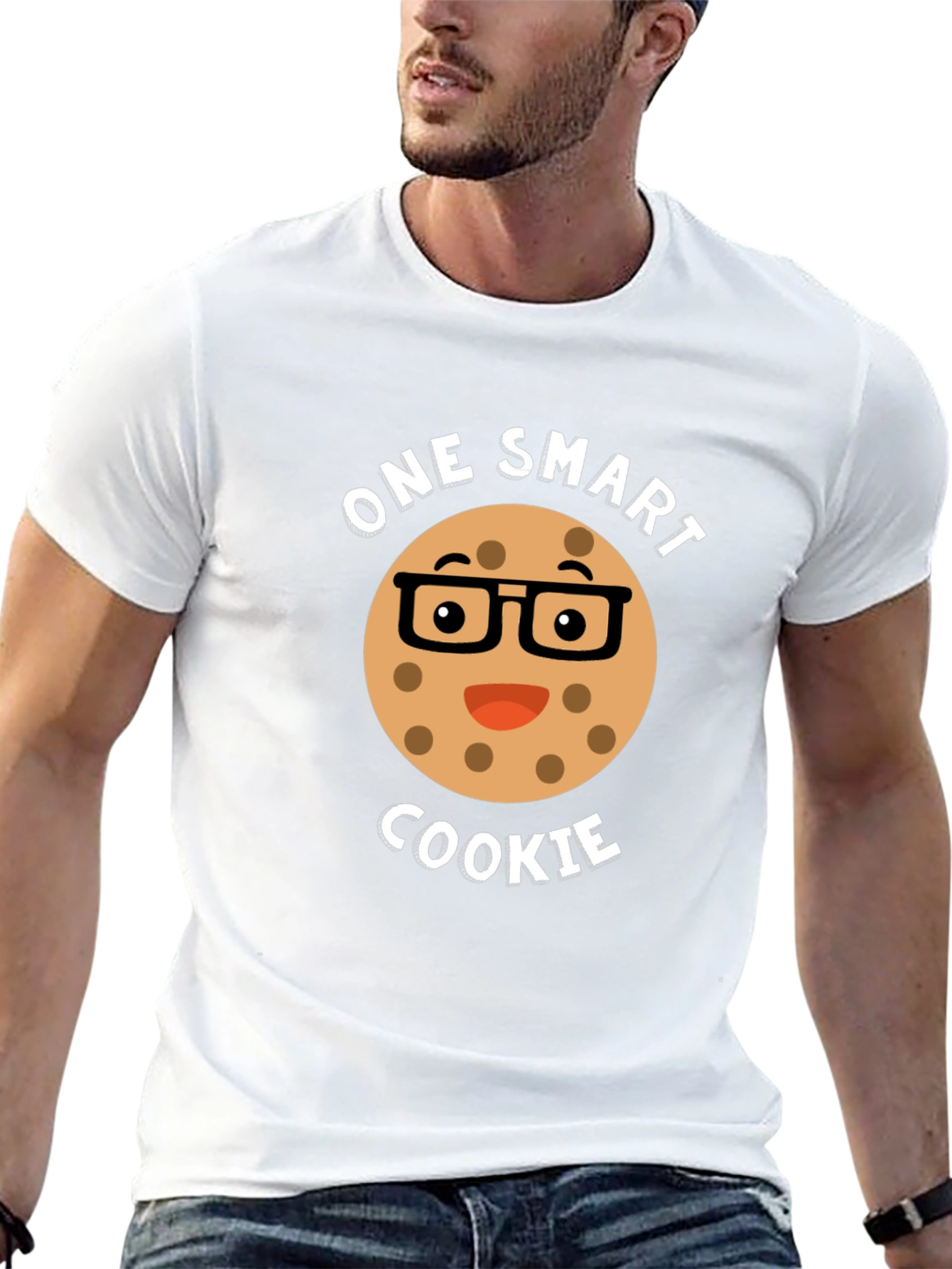 Black One Smart Cookie T-Shirt view 13