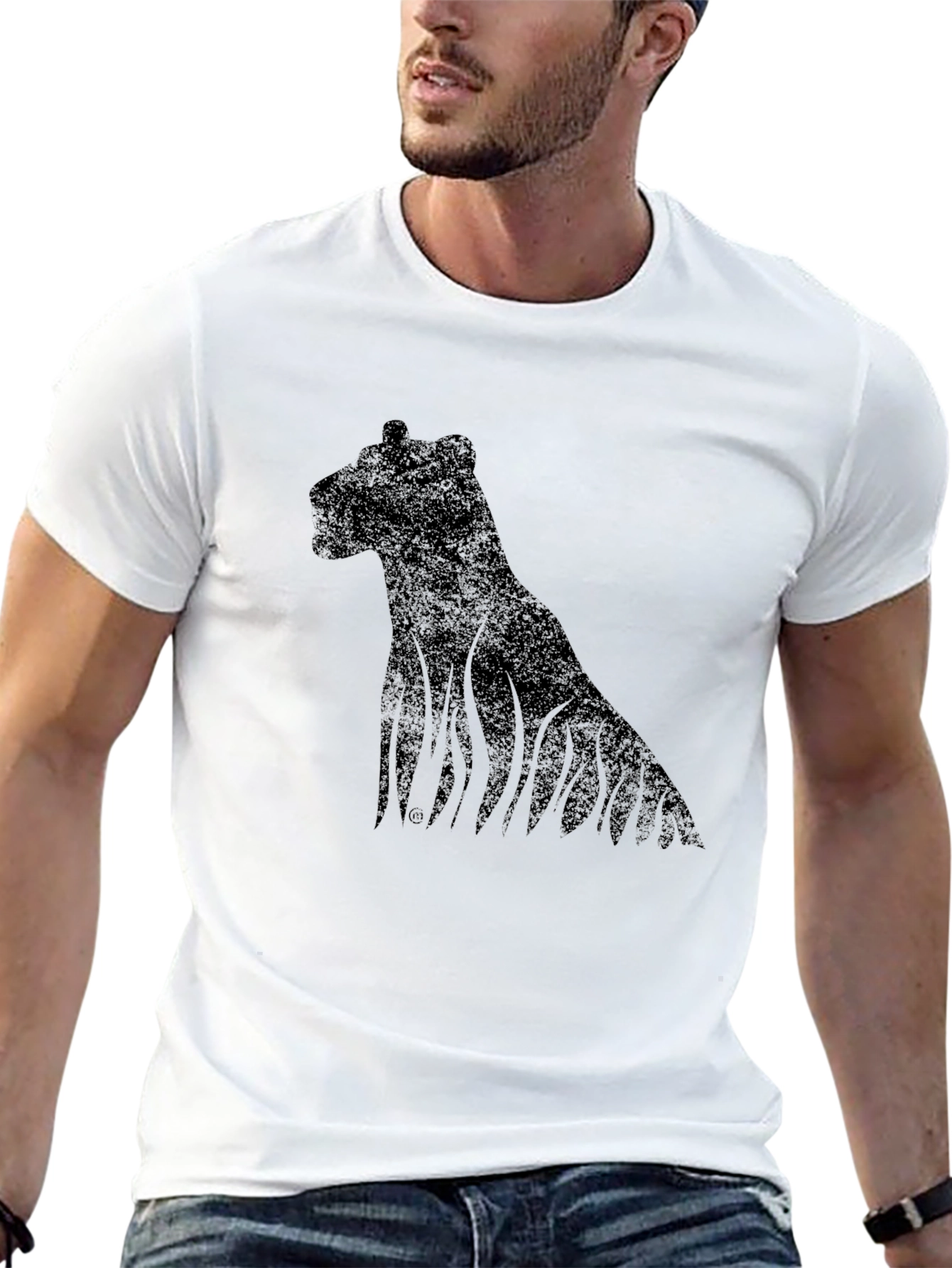 Black Men's Black Panther Graphic Tee view 13