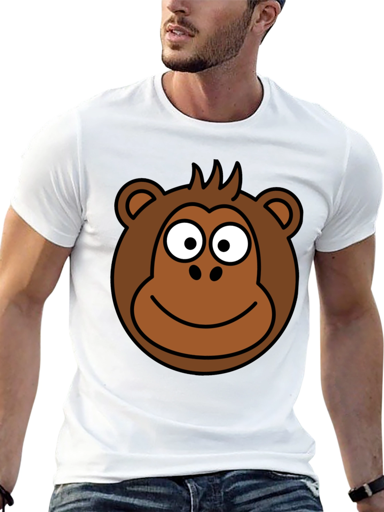 Black Monkey Graphic Tee - Black T-Shirt view 13