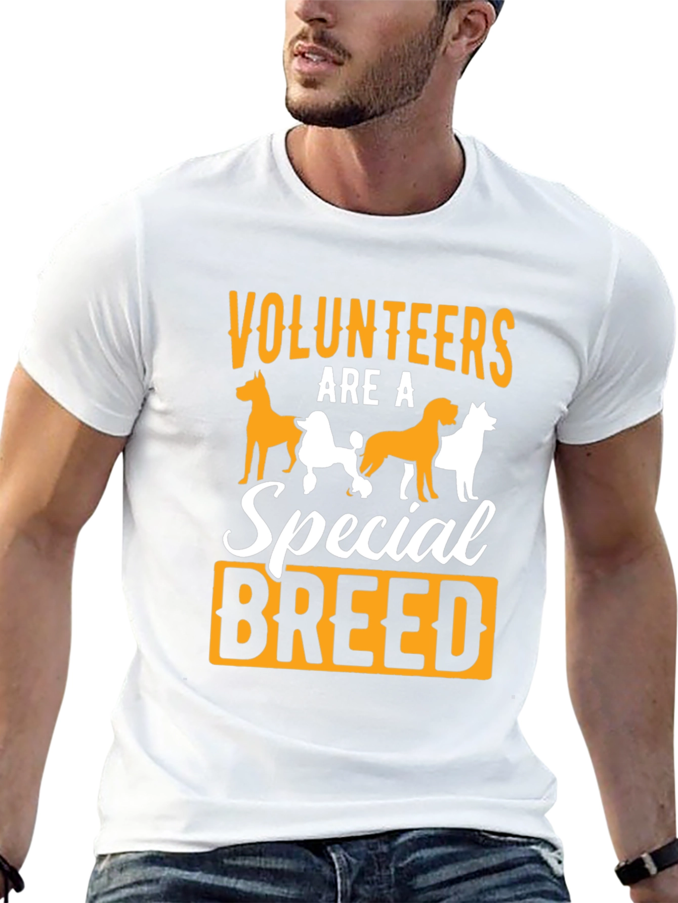 Volunteers Are a Special Breed Graphic T-Shirt - 13