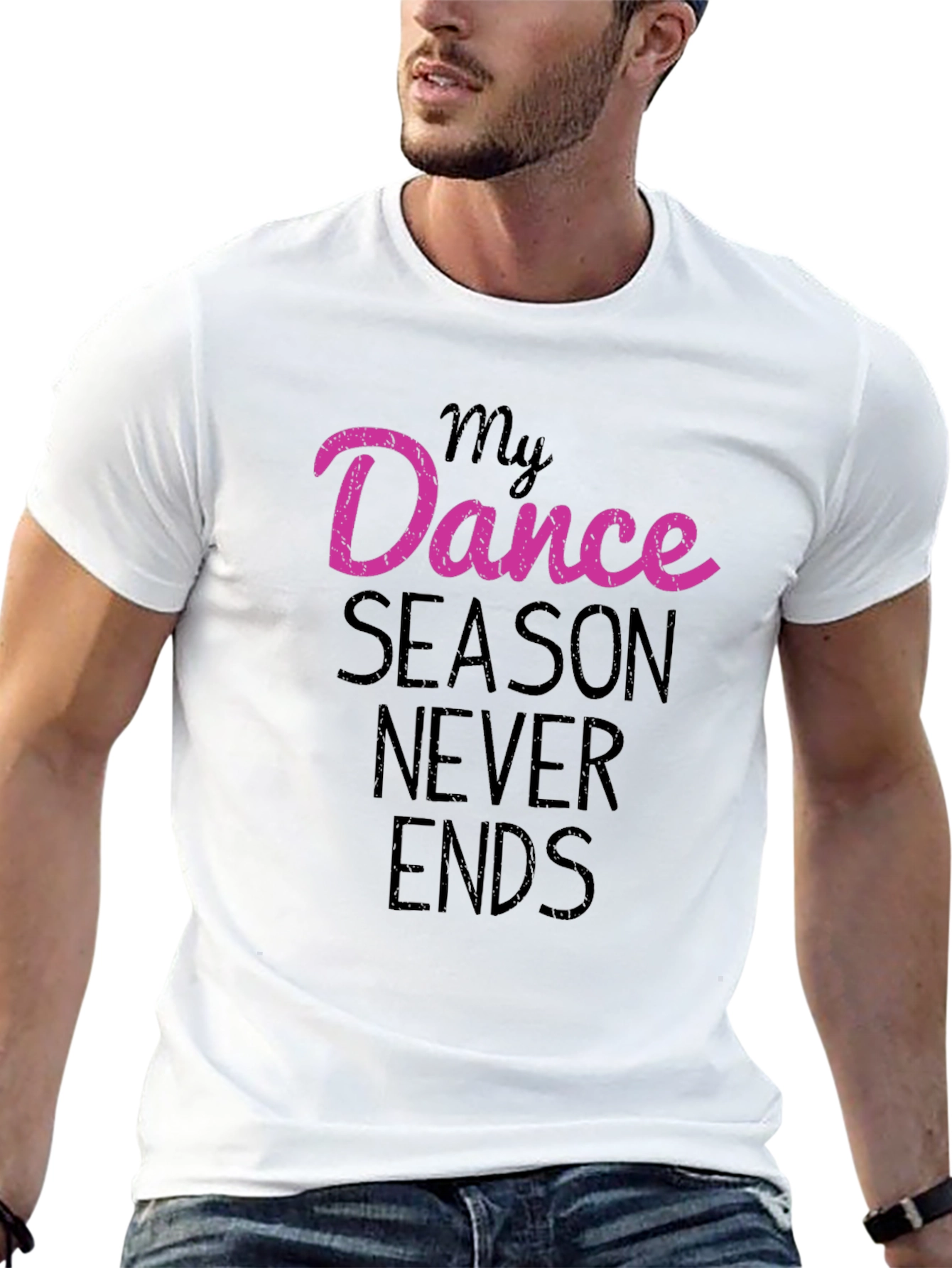 Black My Dance Season Never Ends Black T-Shirt view 13