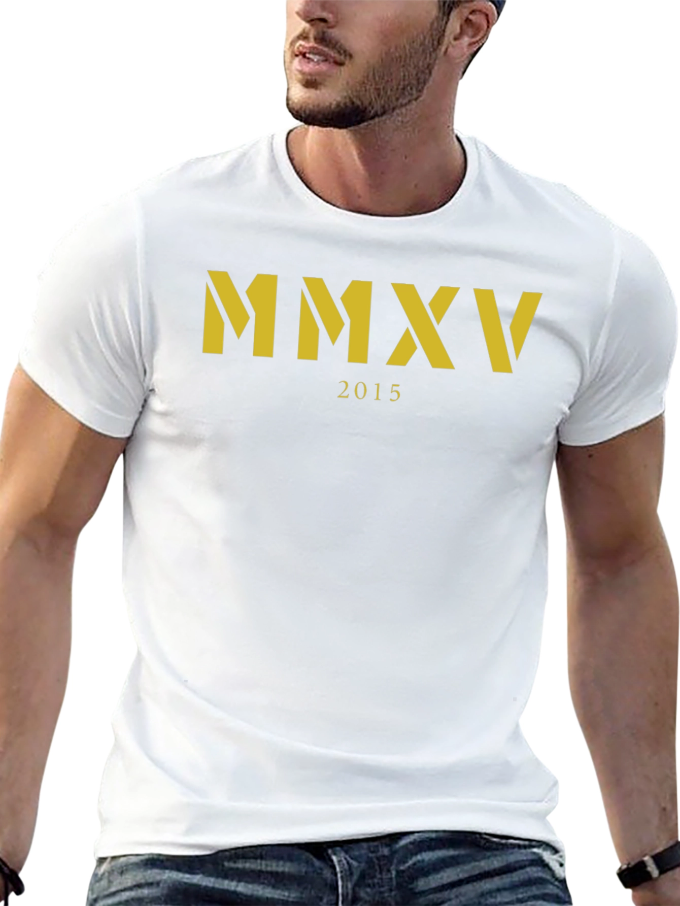 Black MMXV 2015 Graphic Tee - Classic Style view 13