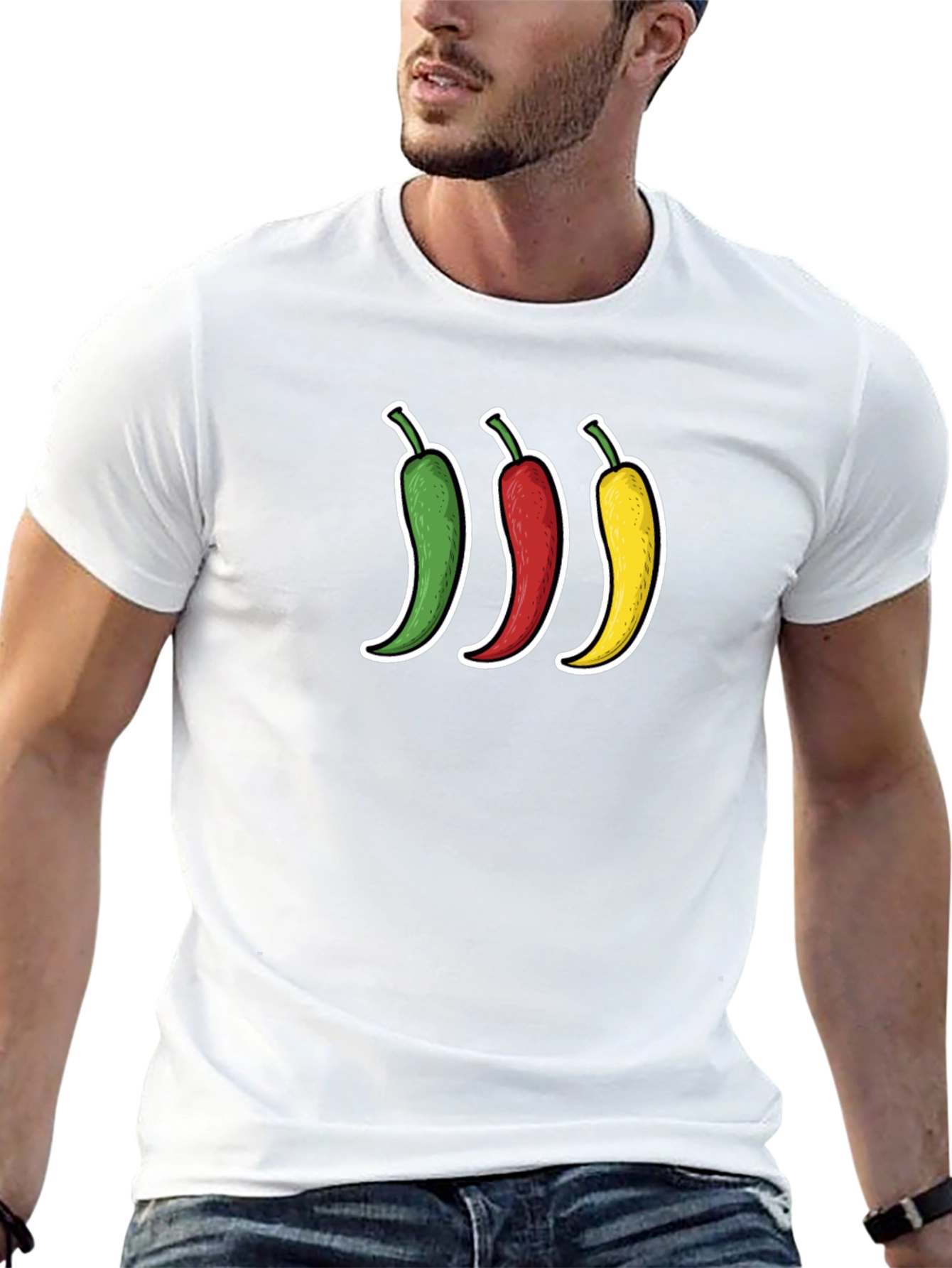 Black Chili Pepper T-Shirt - Spice Up Your Style! view 13