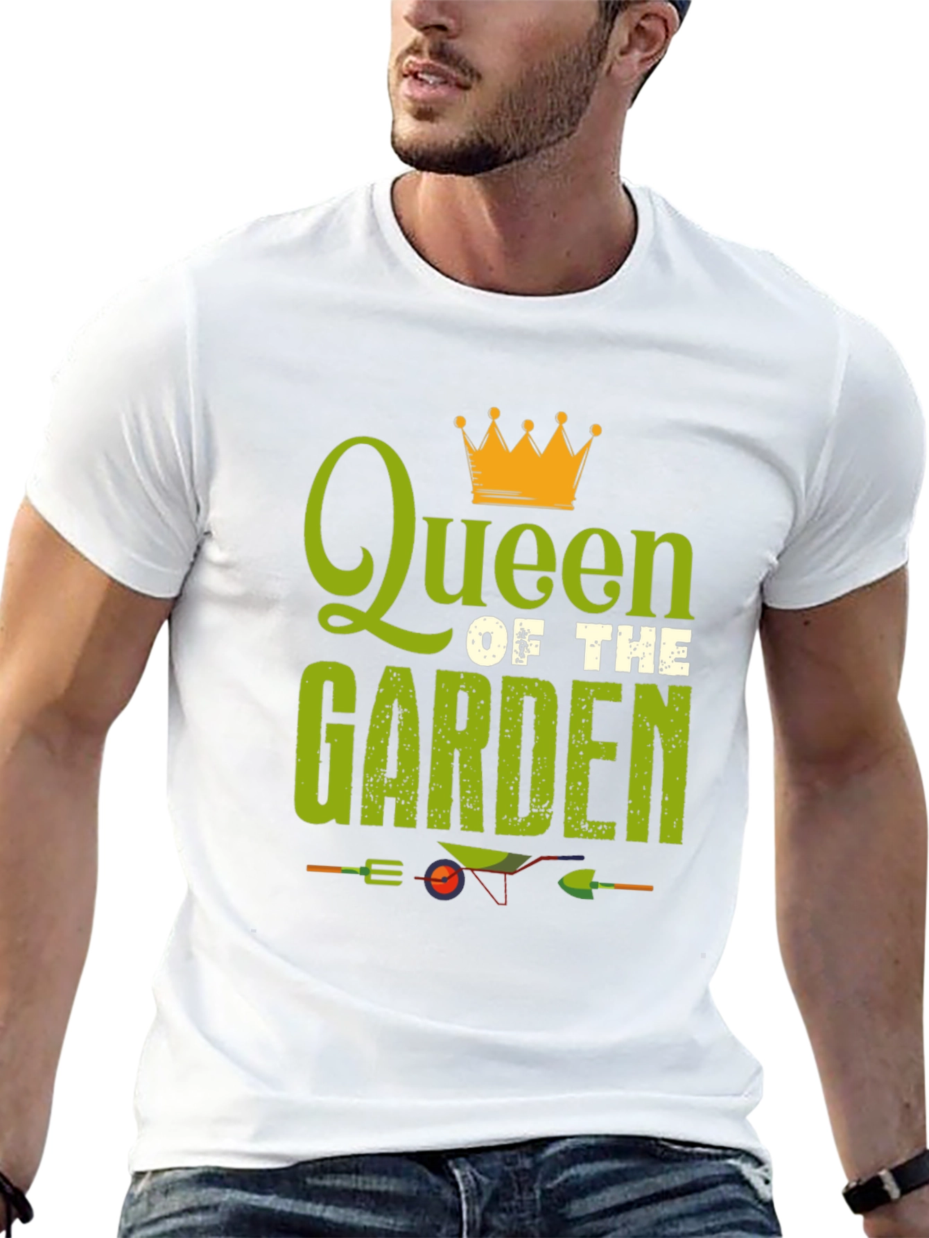 Black Queen of the Garden Black T-Shirt view 13