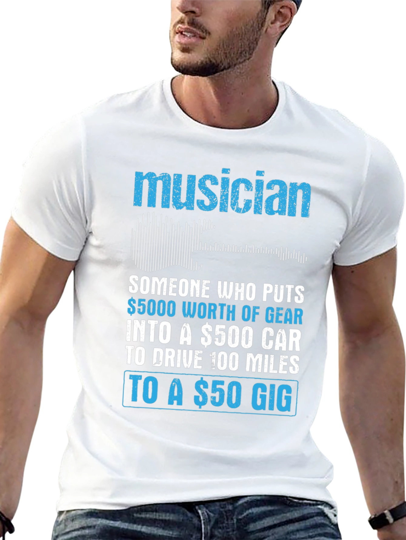 Black Musician Humor T-Shirt: $50 Gig view 13