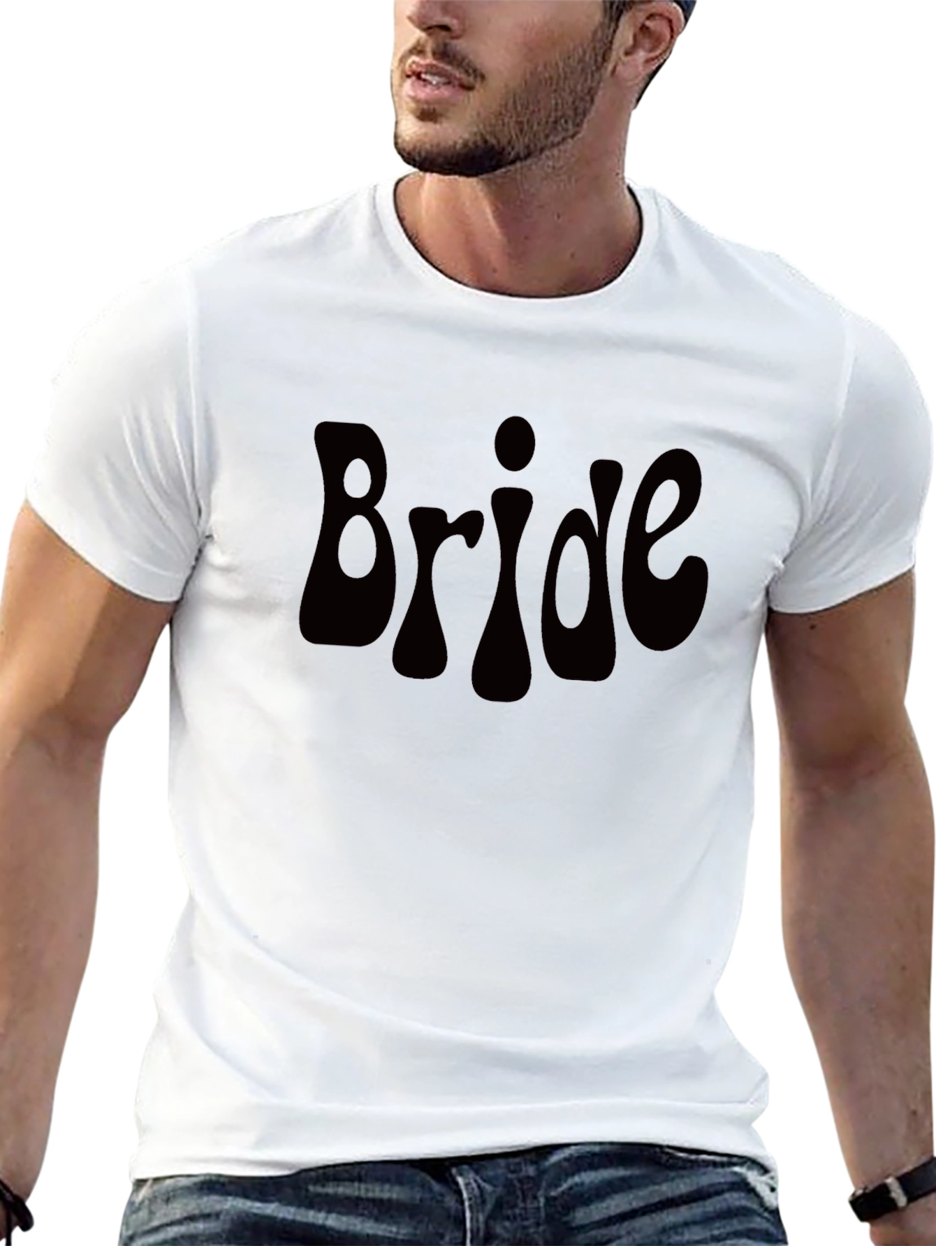 Bride T-Shirt - Retro Style Wedding Tee - 13