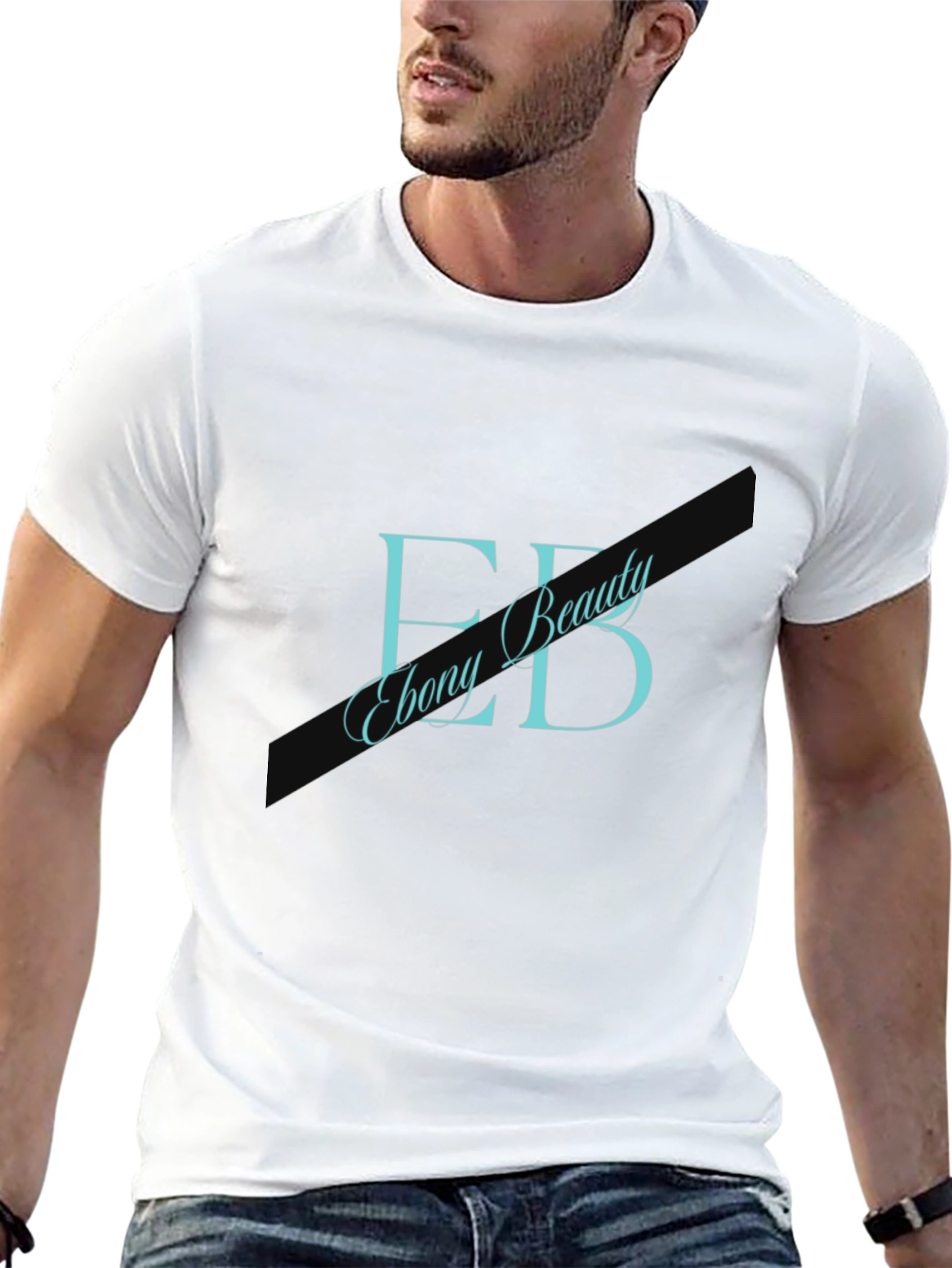 Black Ebony Beauty Black T-Shirt - Stylish and Comfortable view 13
