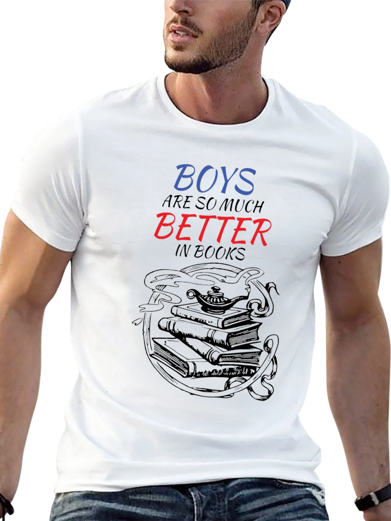 Black Boys are So Much Better in Books Graphic Tee view 13