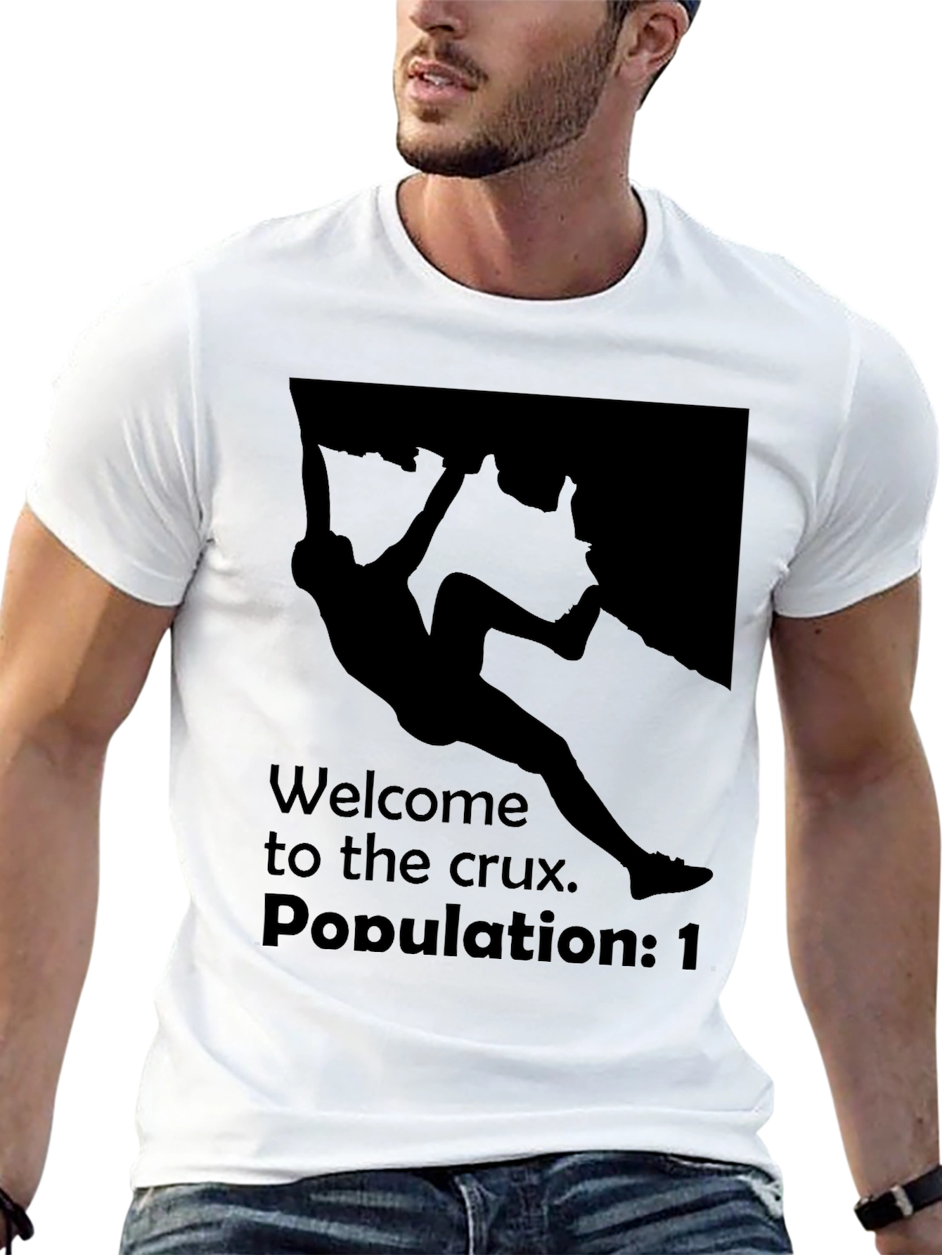 Black Rock Climbing T-Shirt - Welcome to the Crux view 13