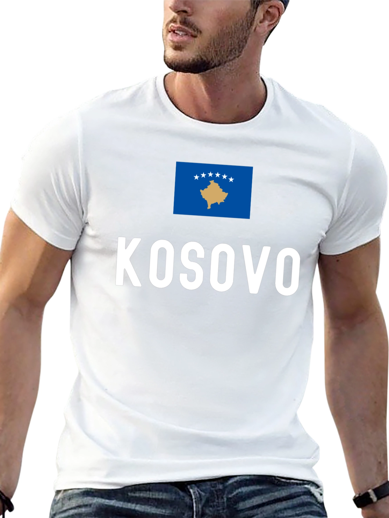 Kosovo Flag T-Shirt - Country Pride Tee - 13