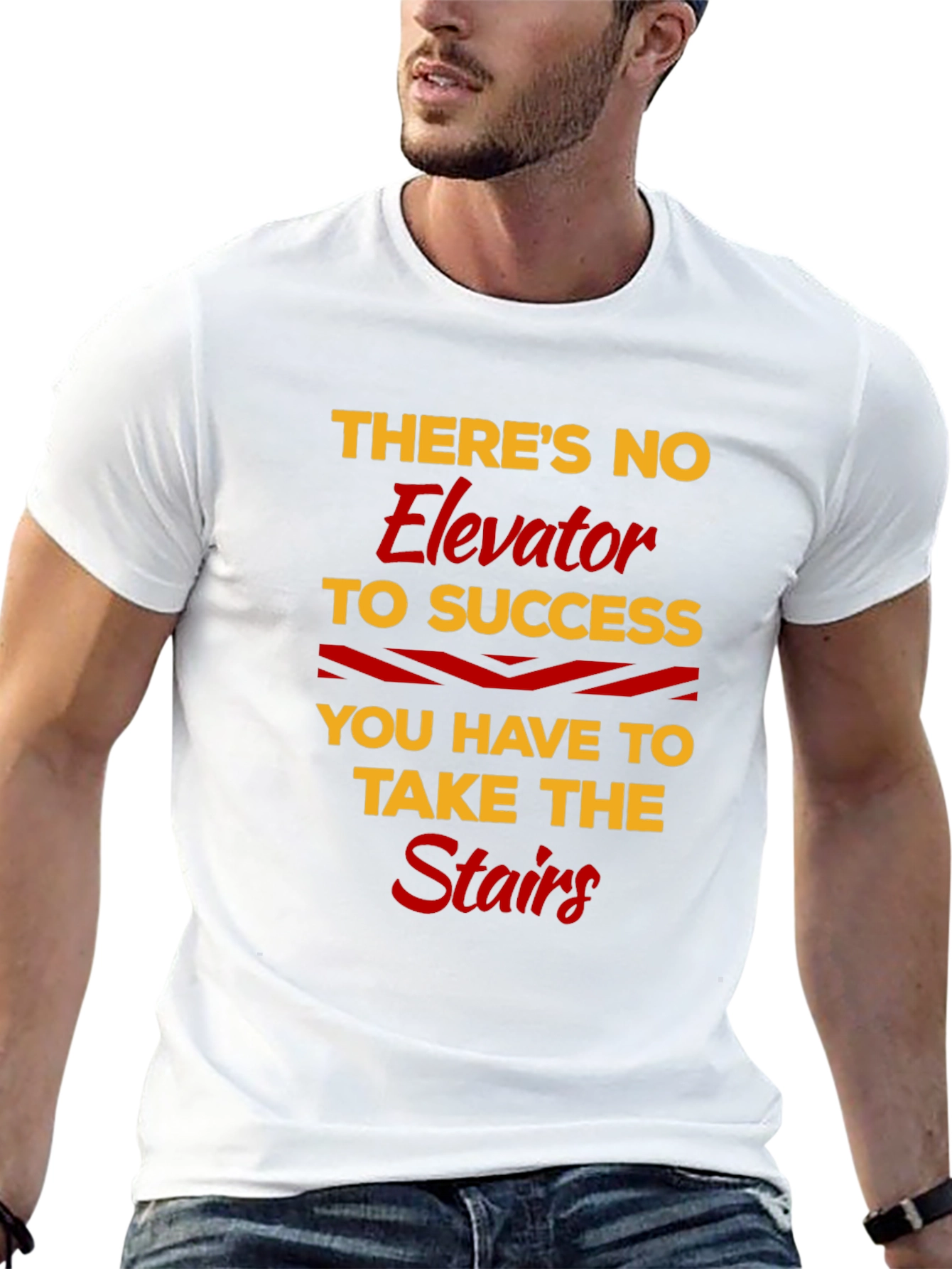 Black Inspirational Motivation Success T-Shirt view 13