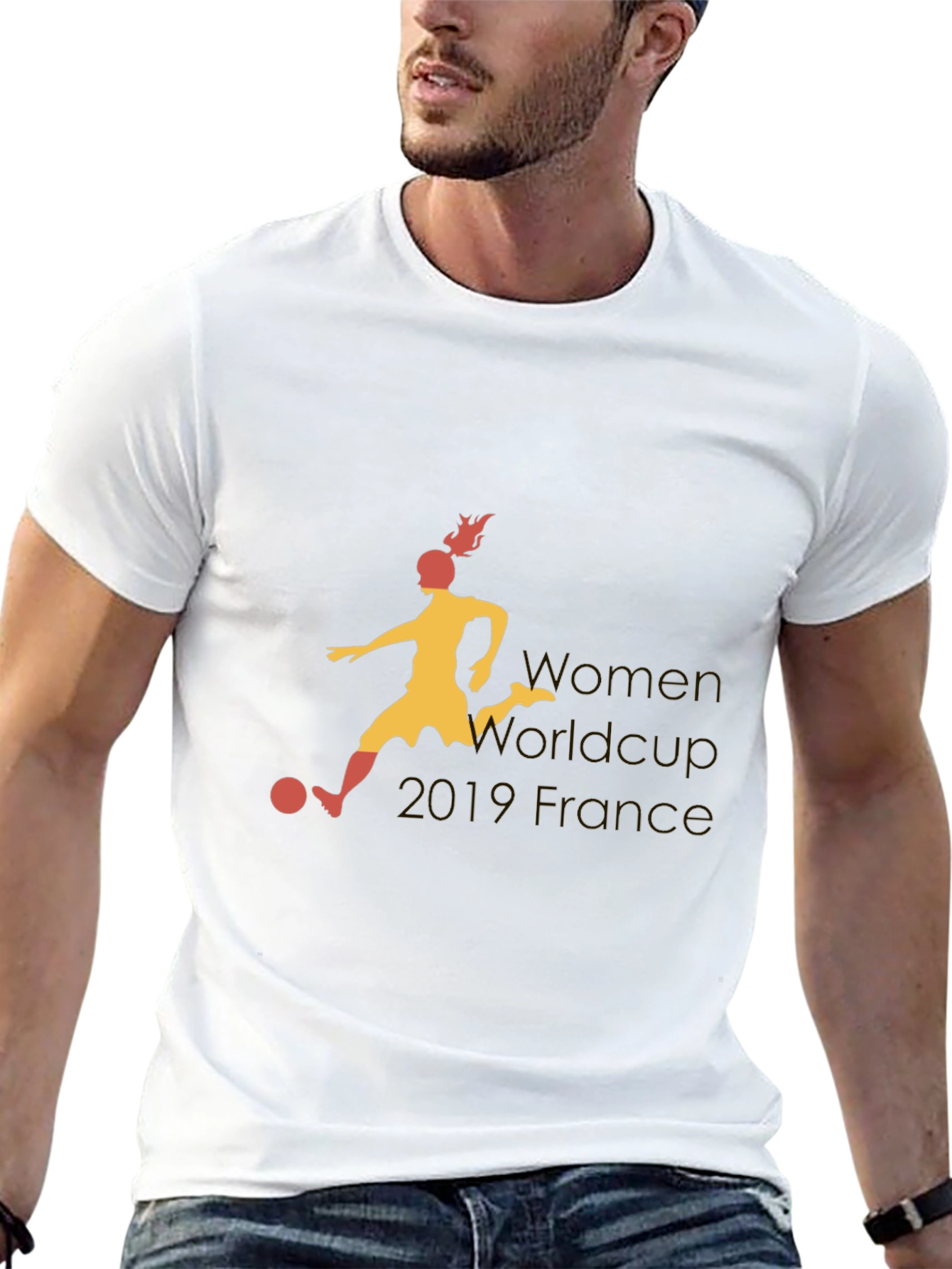 Women's World Cup France Black T-Shirt - 13