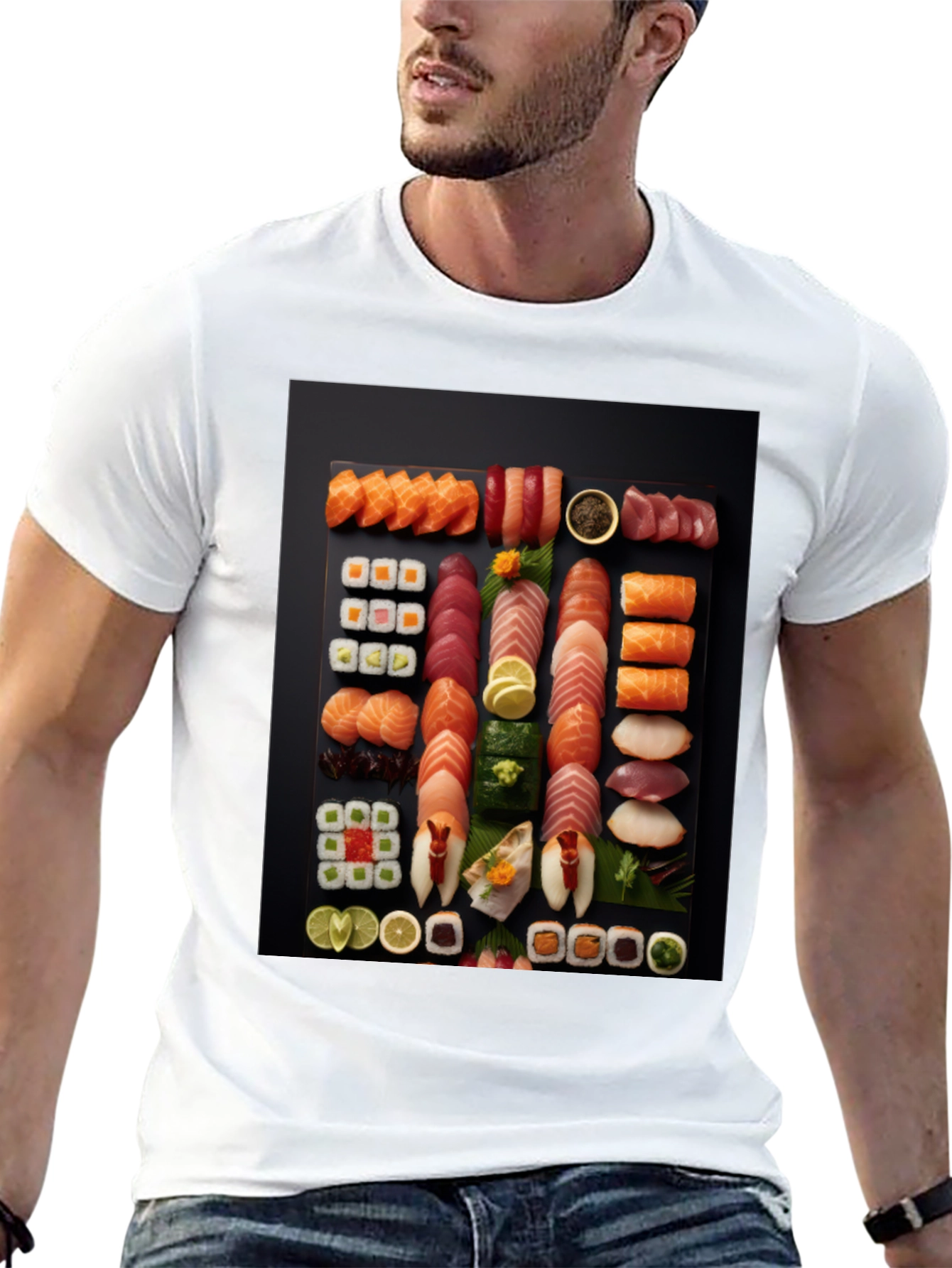 Sushi Feast T-Shirt - Foodie Fashion - 13