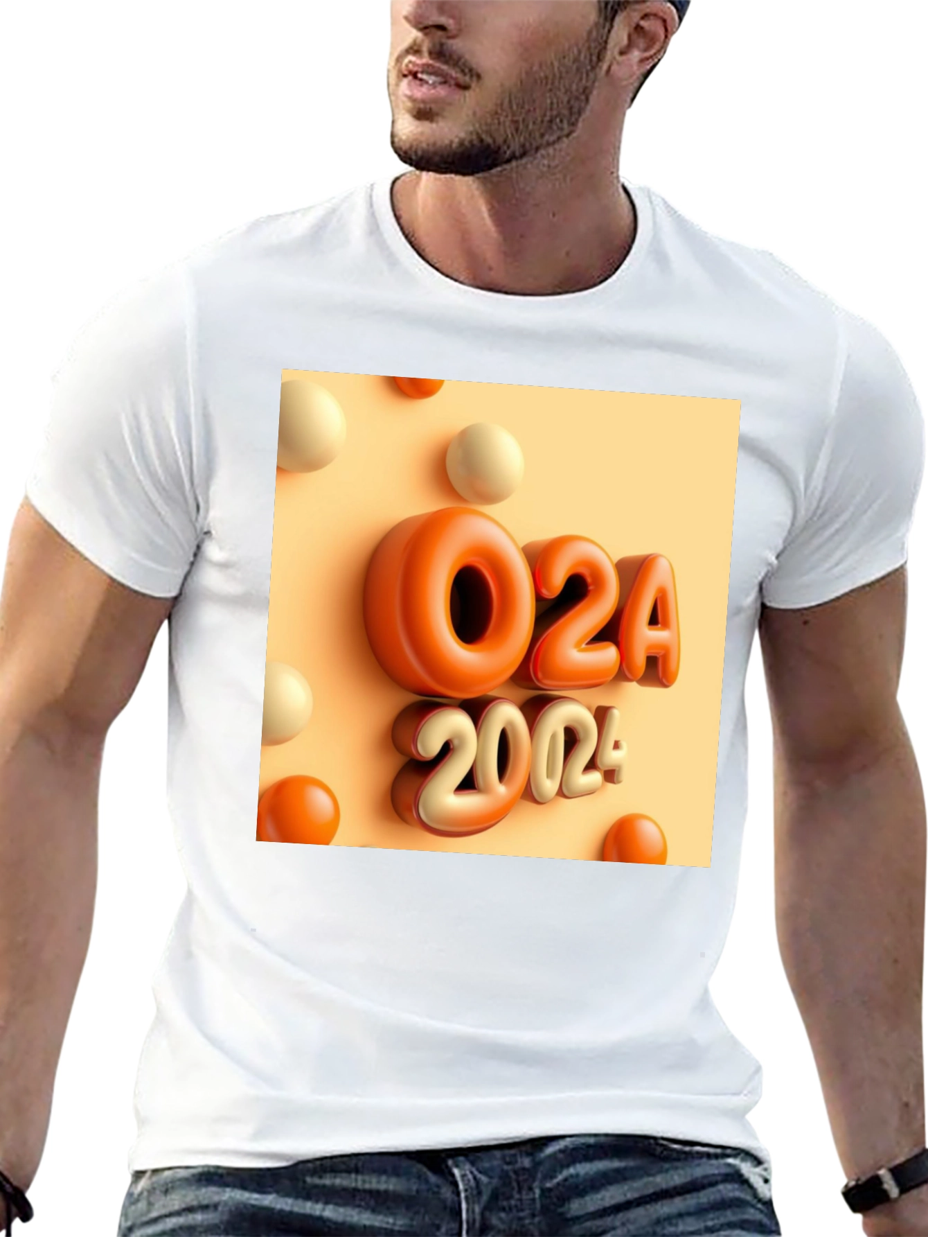 Black O2A 2004 Graphic T-Shirt - Trendy Casual Wear view 13