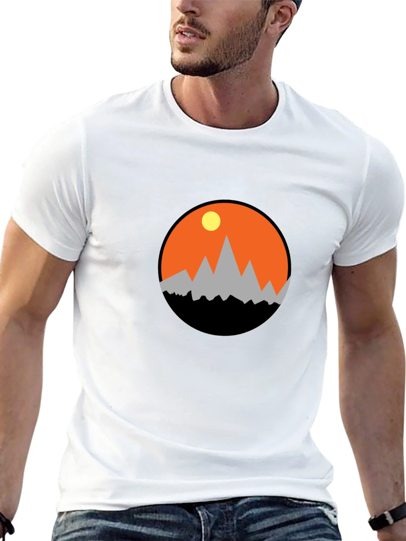 Black Mountain Sunset Graphic Tee - Adventure Awaits! view 13