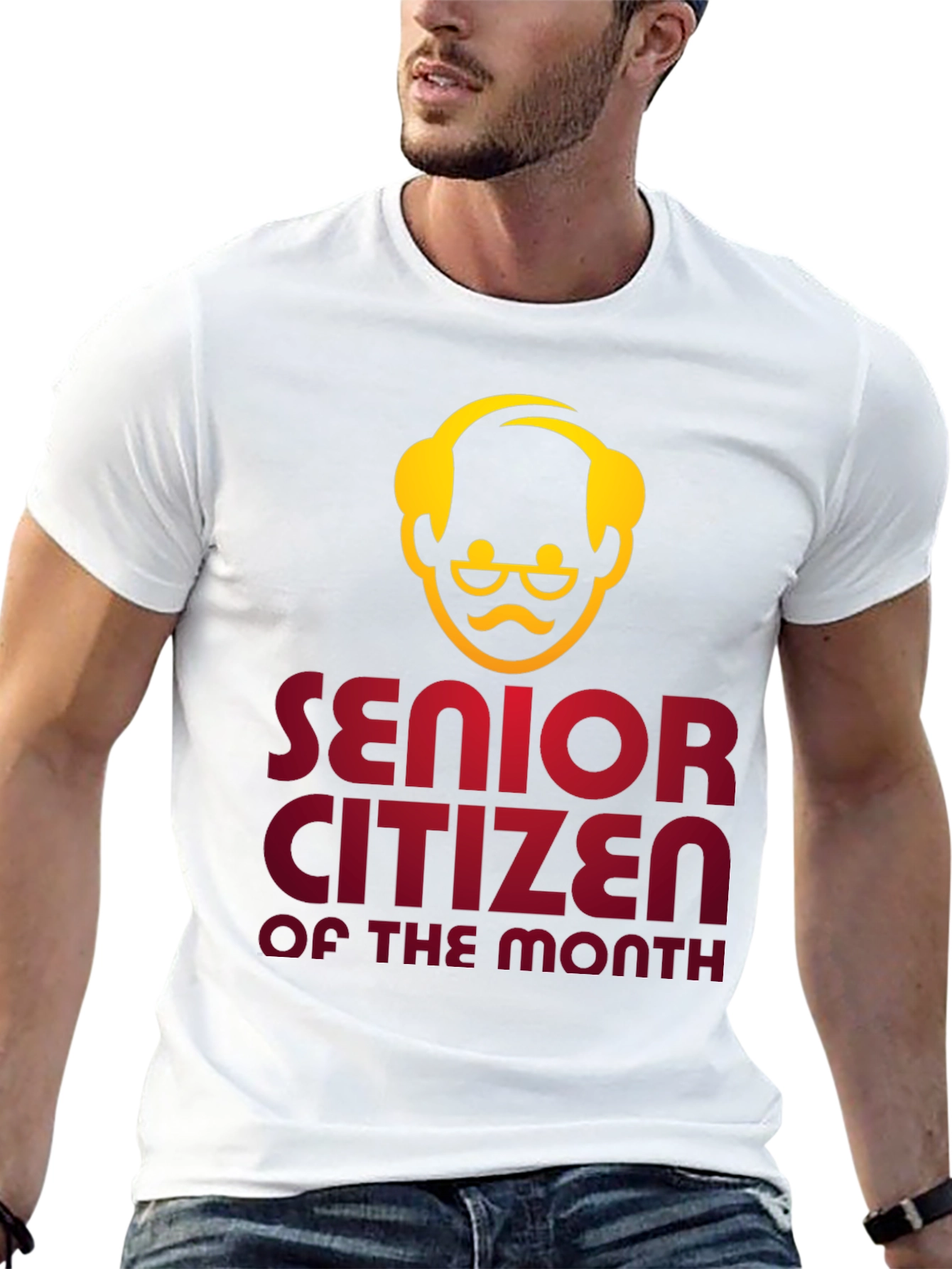 Black Senior Citizen of the Month Graphic Tee view 13