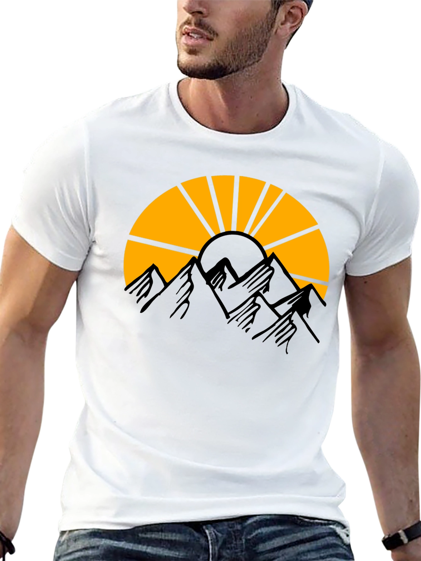 Black Mountain Sunrise Graphic Tee view 13
