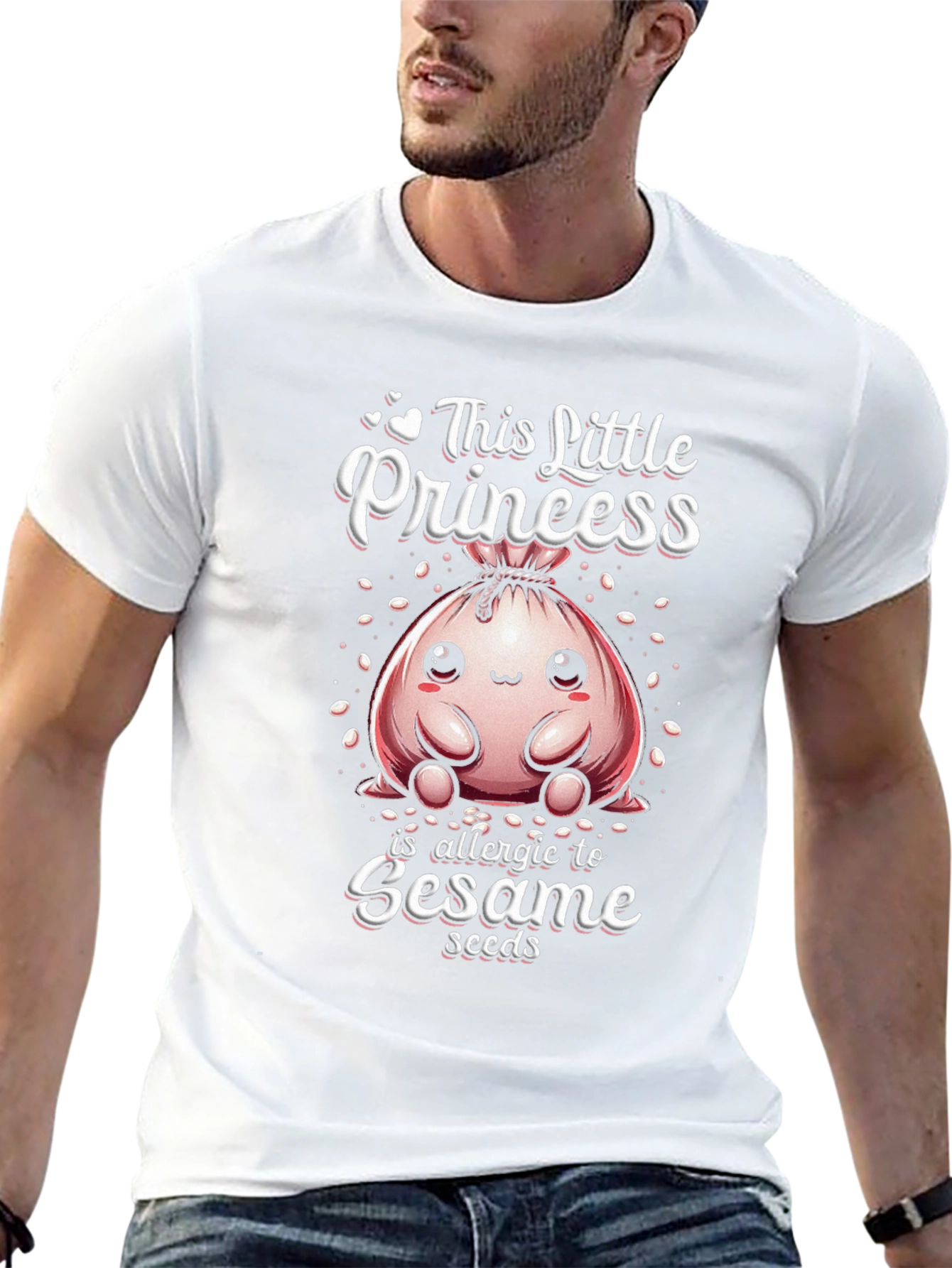 Sesame Allergy Awareness Graphic Tee - 13