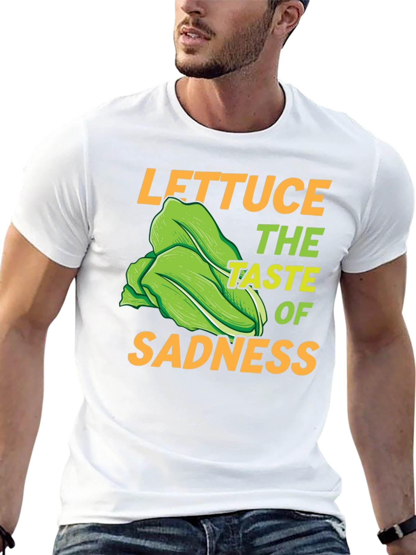 Black Lettuce Taste of Sadness Graphic T-Shirt view 13