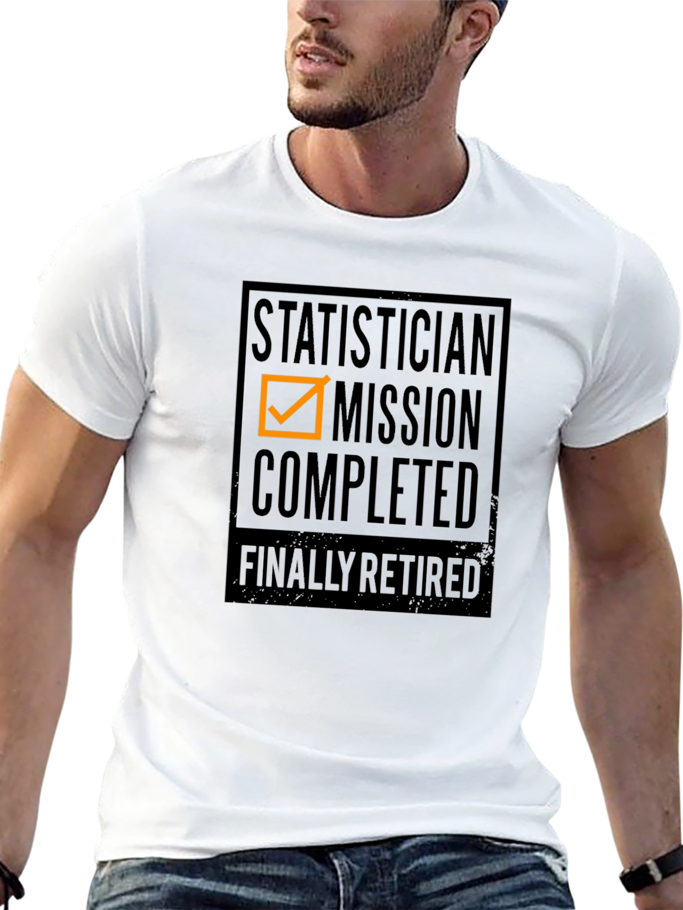 Black Statistician Retirement T-Shirt view 13