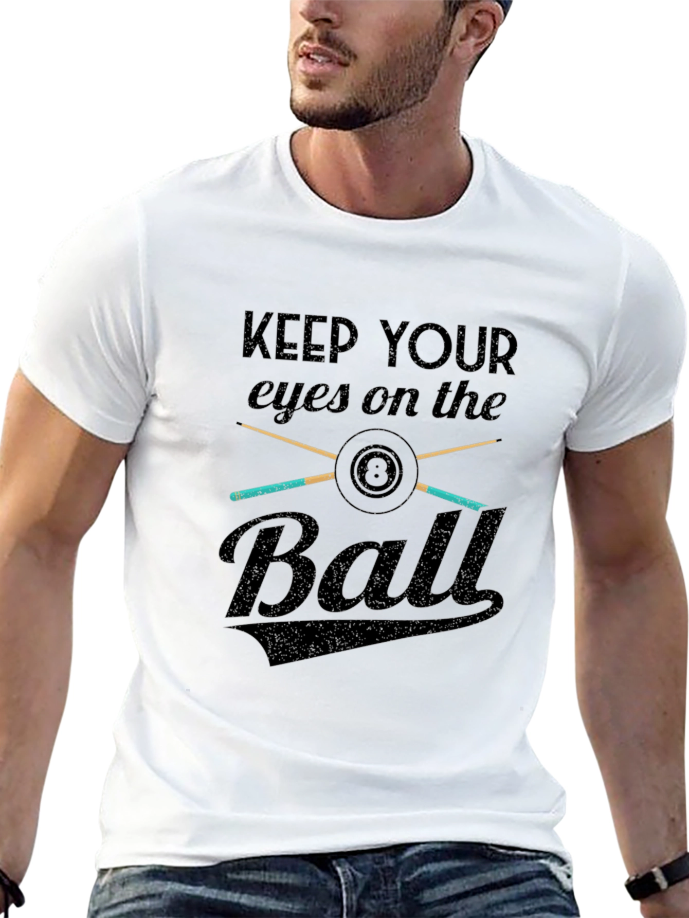 Keep Your Eyes On The Ball T-Shirt - 13