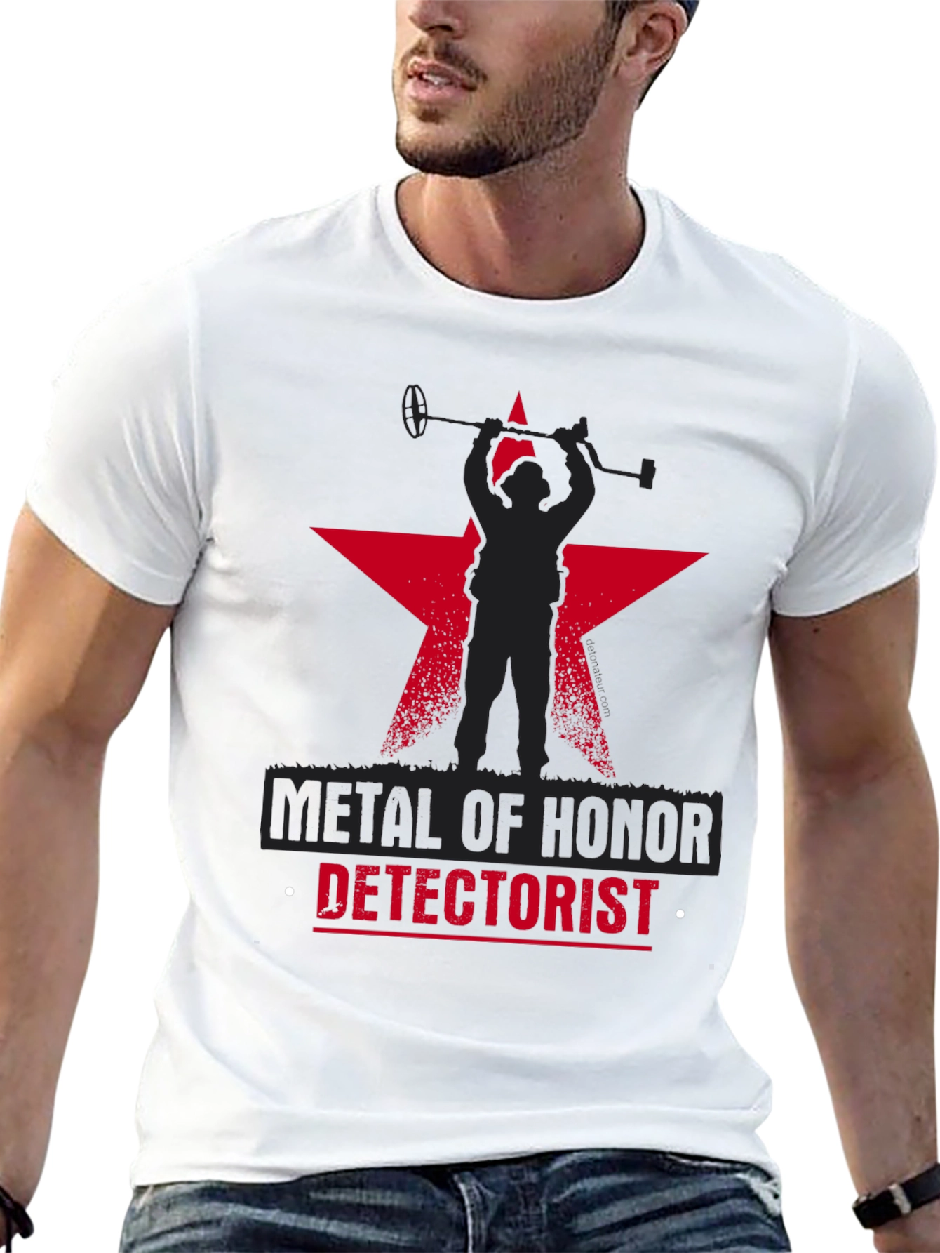 Metal Detectorist T-Shirt - Metal of Honor - 13