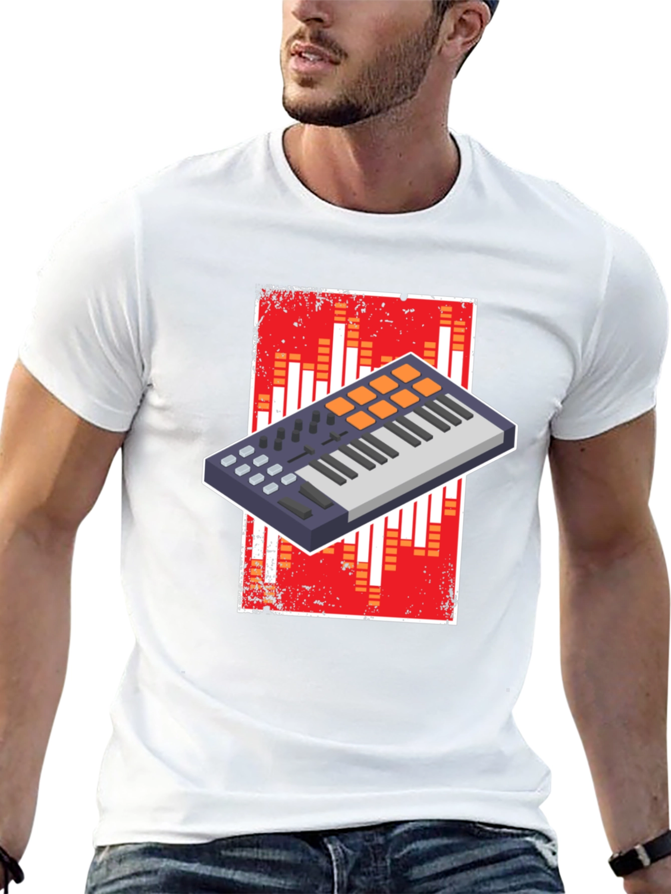 Black Music Producer T-Shirt - Beat Maker Graphic Tee view 13