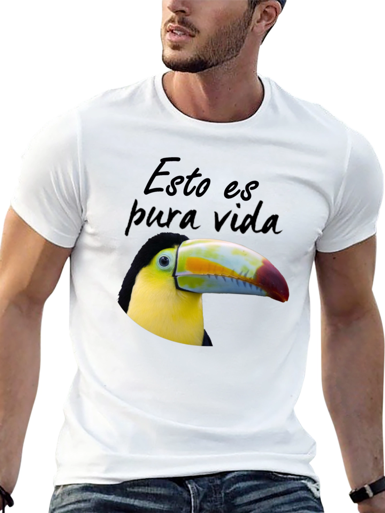 Black Pura Vida Toucan T-Shirt view 13