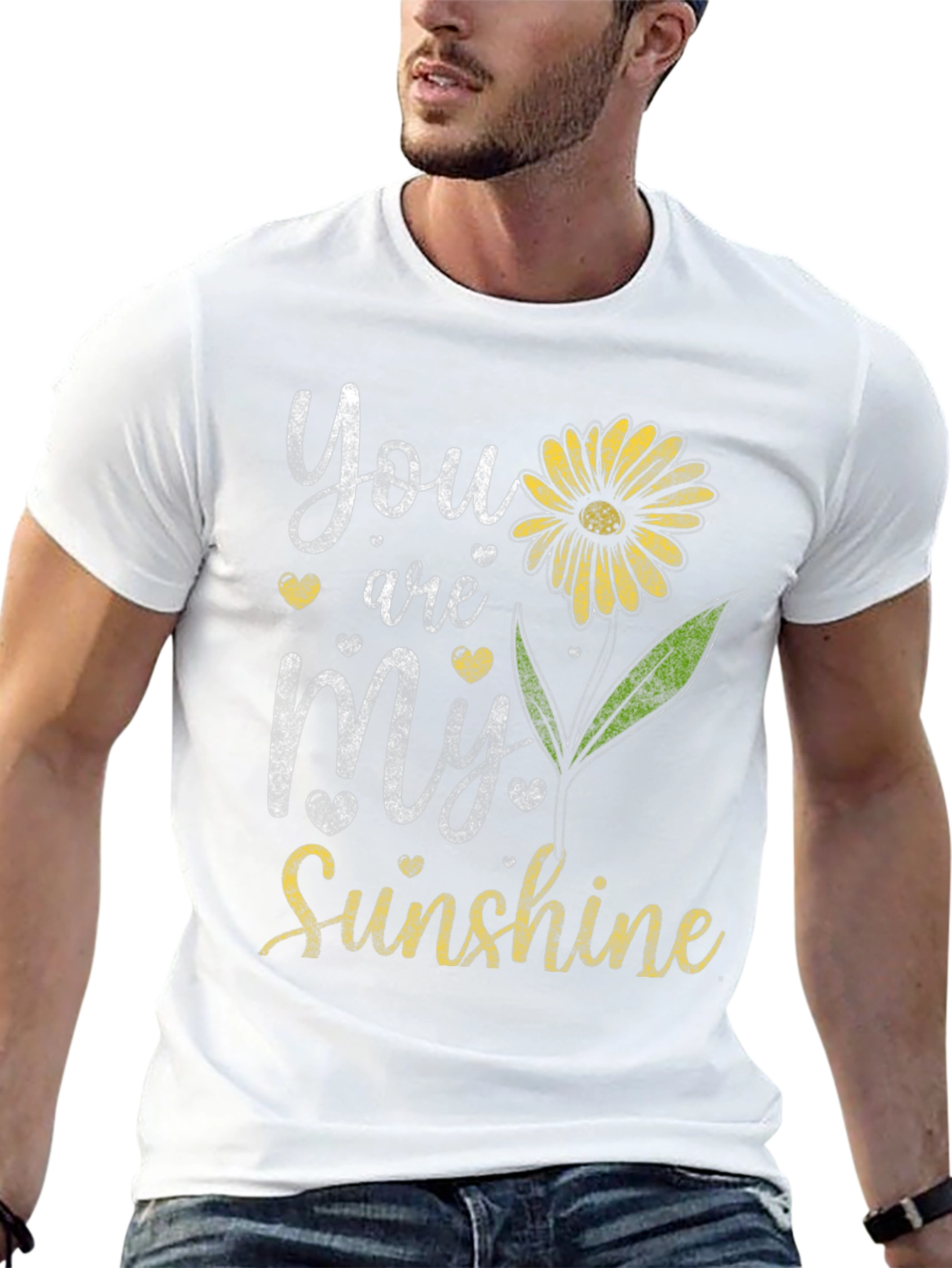 Black You Are My Sunshine Graphic Tee - Black view 13