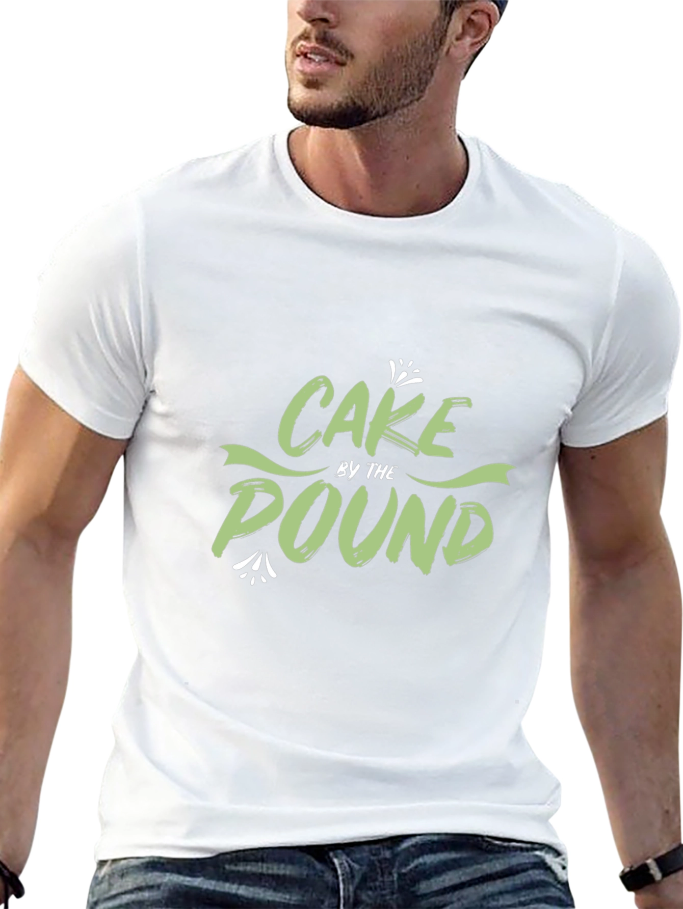 Black Cake by the Pound Graphic Tee - Trendy Comfort view 13