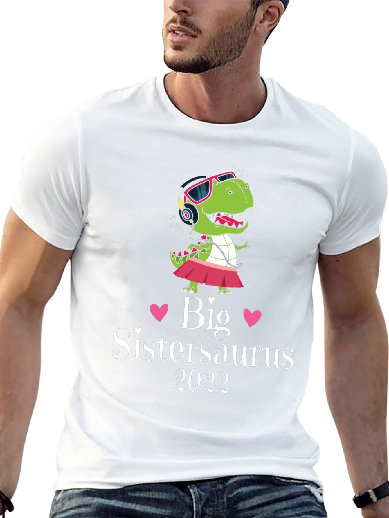 Black Big Sistersaurus 2022 T-Shirt view 13