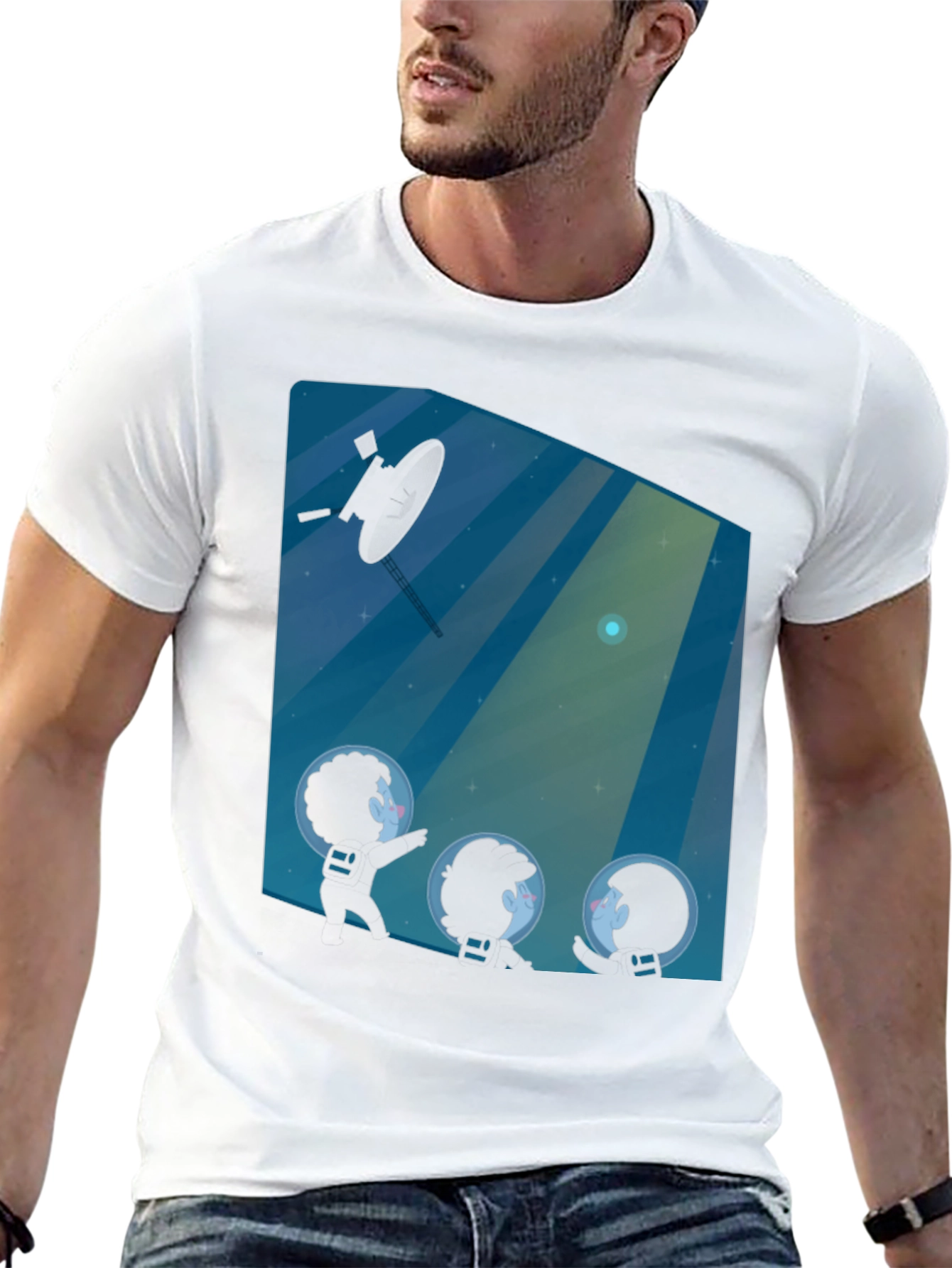 Black Voyager Kids Graphic Tee - Explore Space in Style! view 13