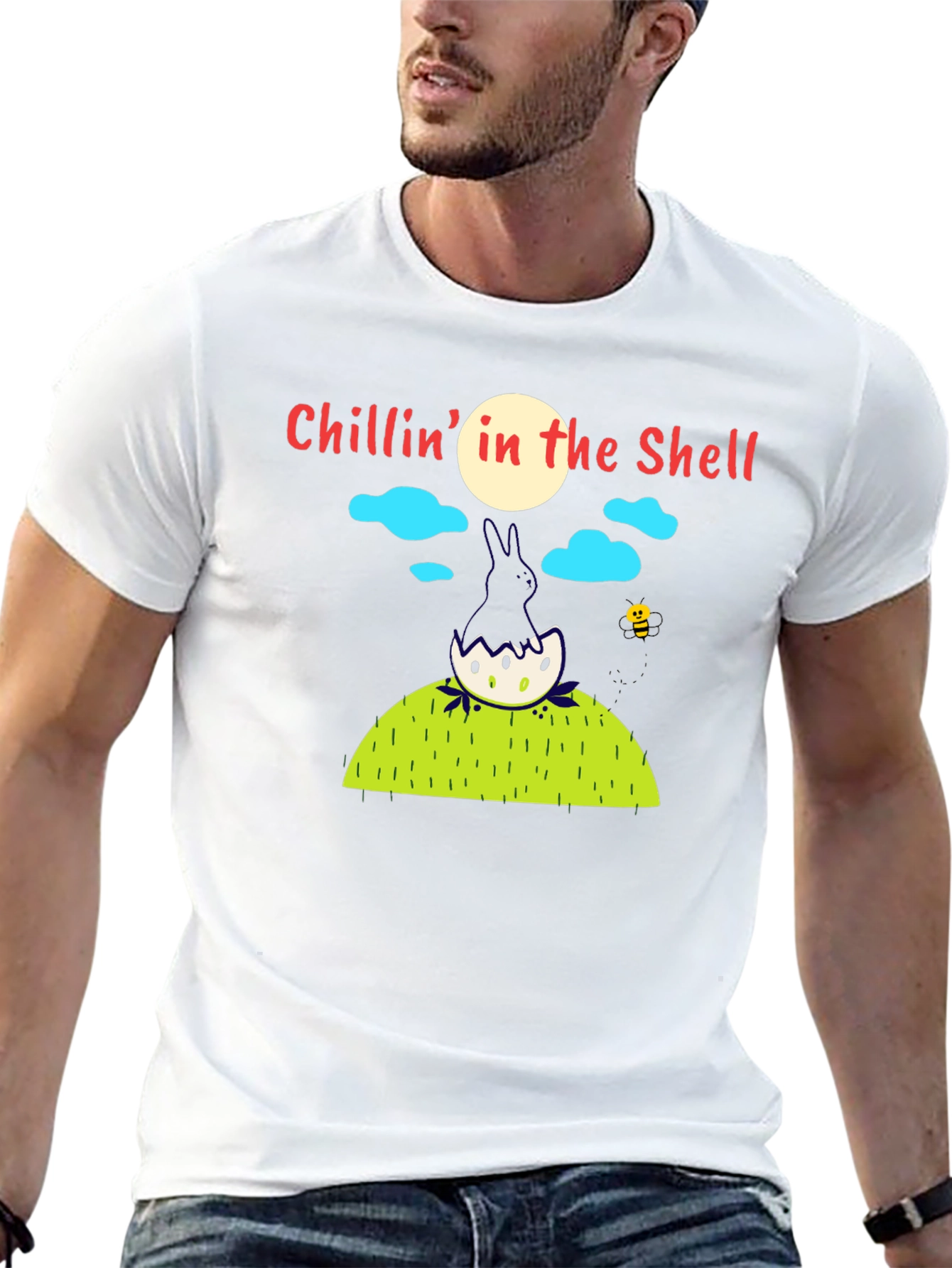 Black Chillin' in the Shell Graphic Tee view 13