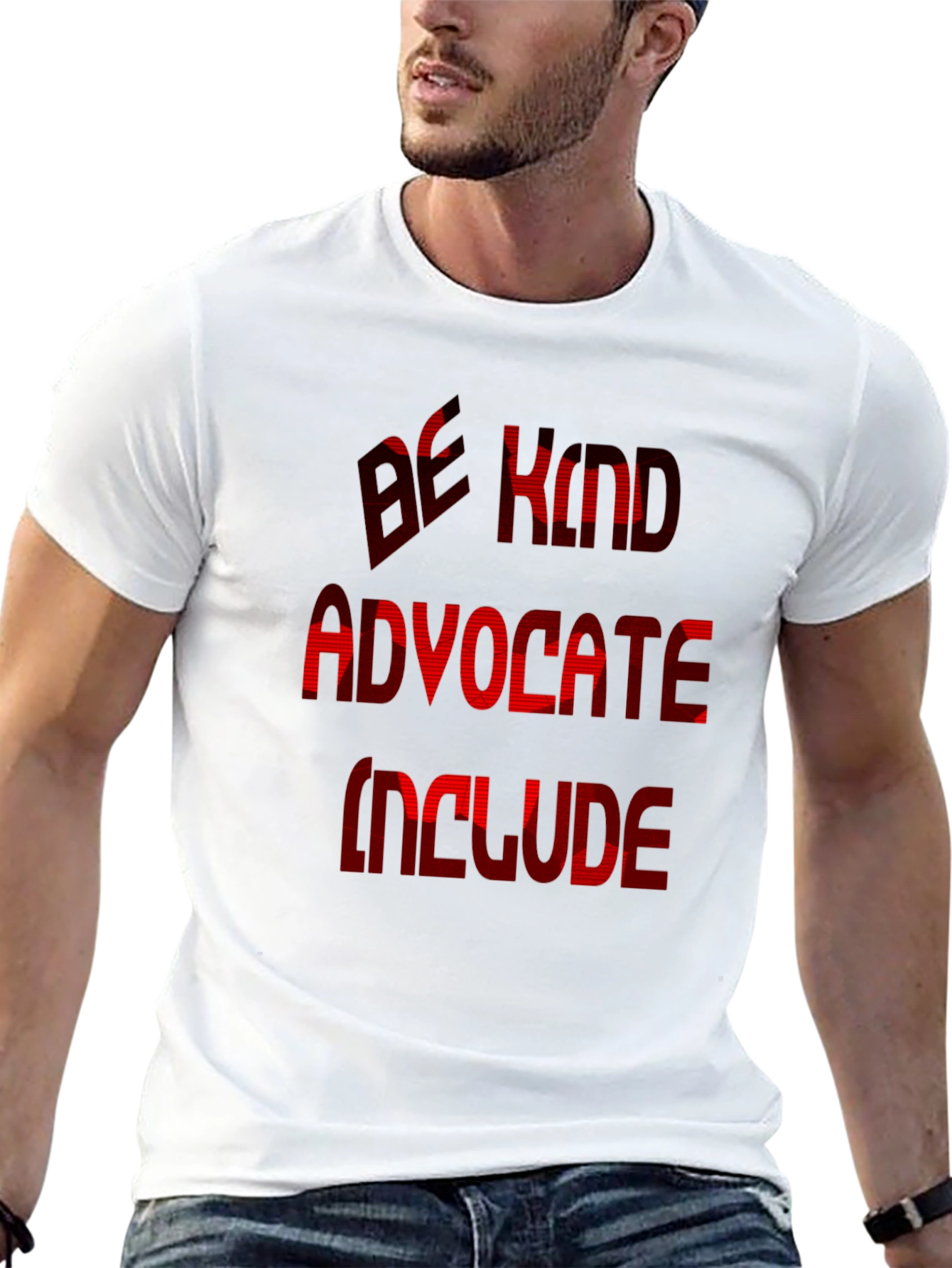 Black Be Kind Advocate Include Black Graphic T-Shirt view 13