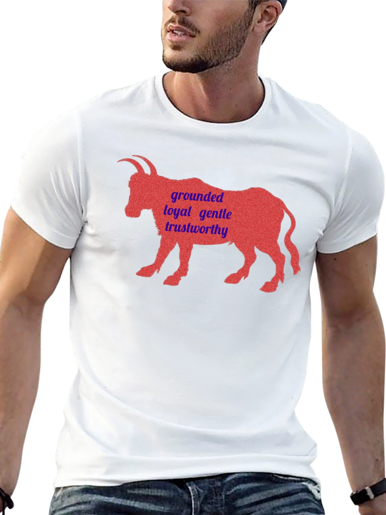 Black Grounded Goat Graphic Tee view 13