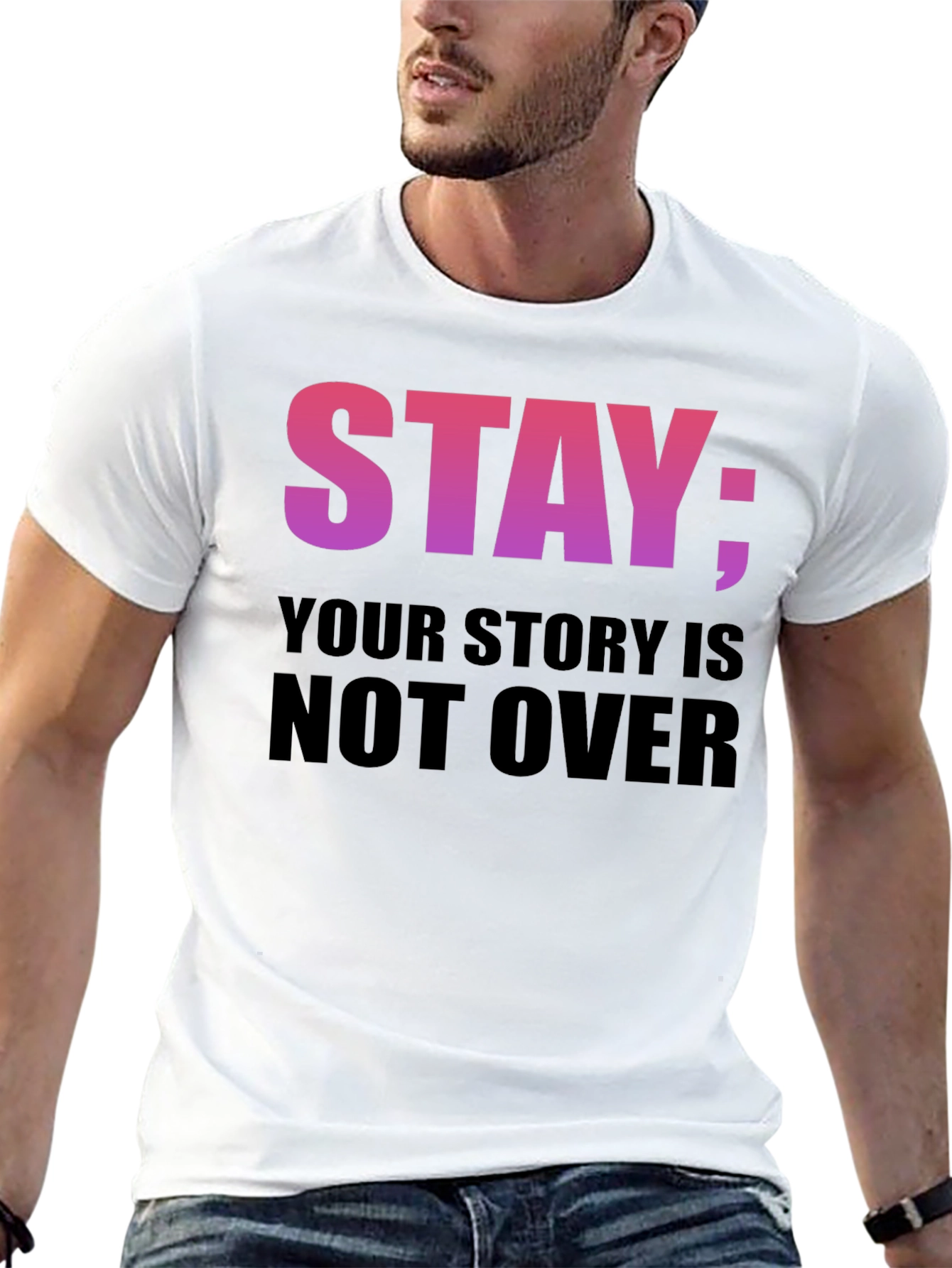 Black Stay: Your Story Is Not Over T-Shirt view 13