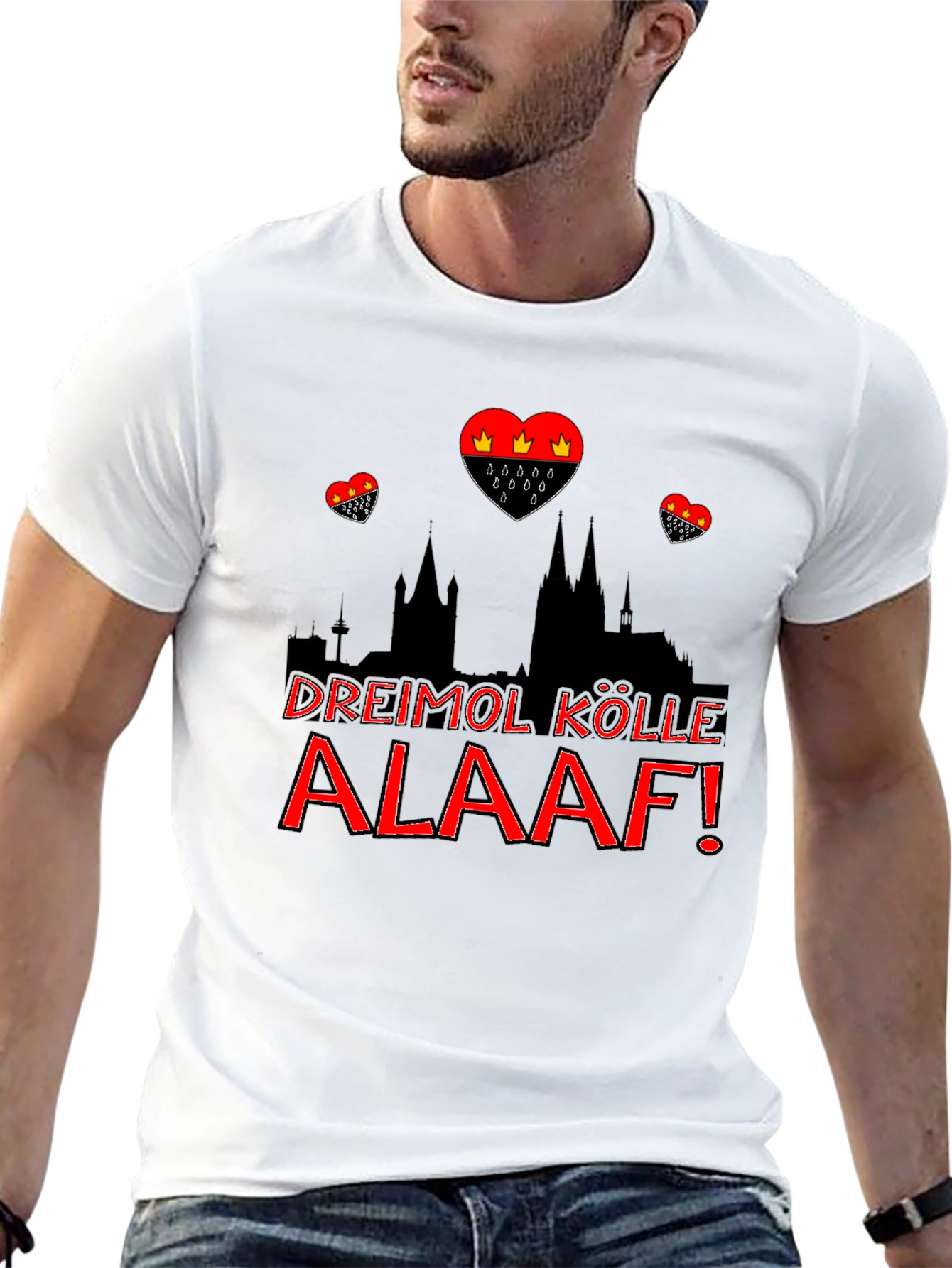 Köln Alaaf T-Shirt - City Skyline - 13