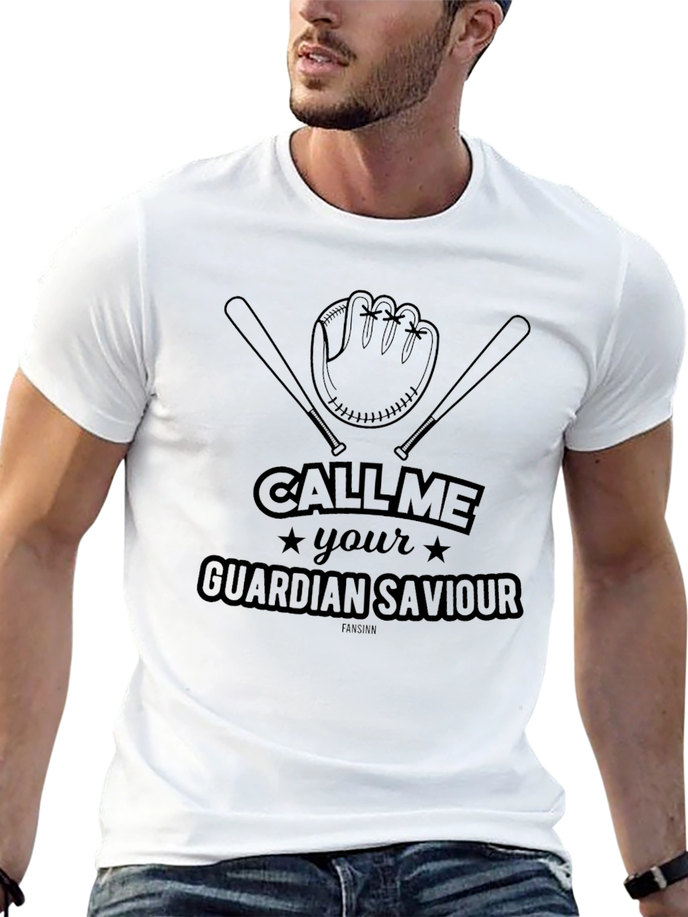Baseball Guardian Savior Graphic Tee - 13