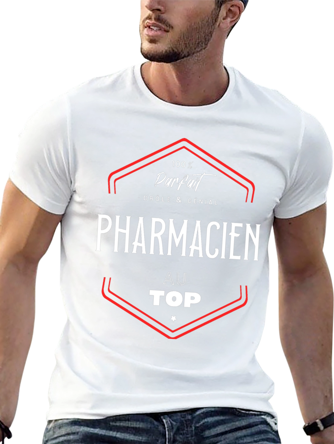 Black Pharmacie T-Shirt - 100% Parfait, Drôle & Génial view 13