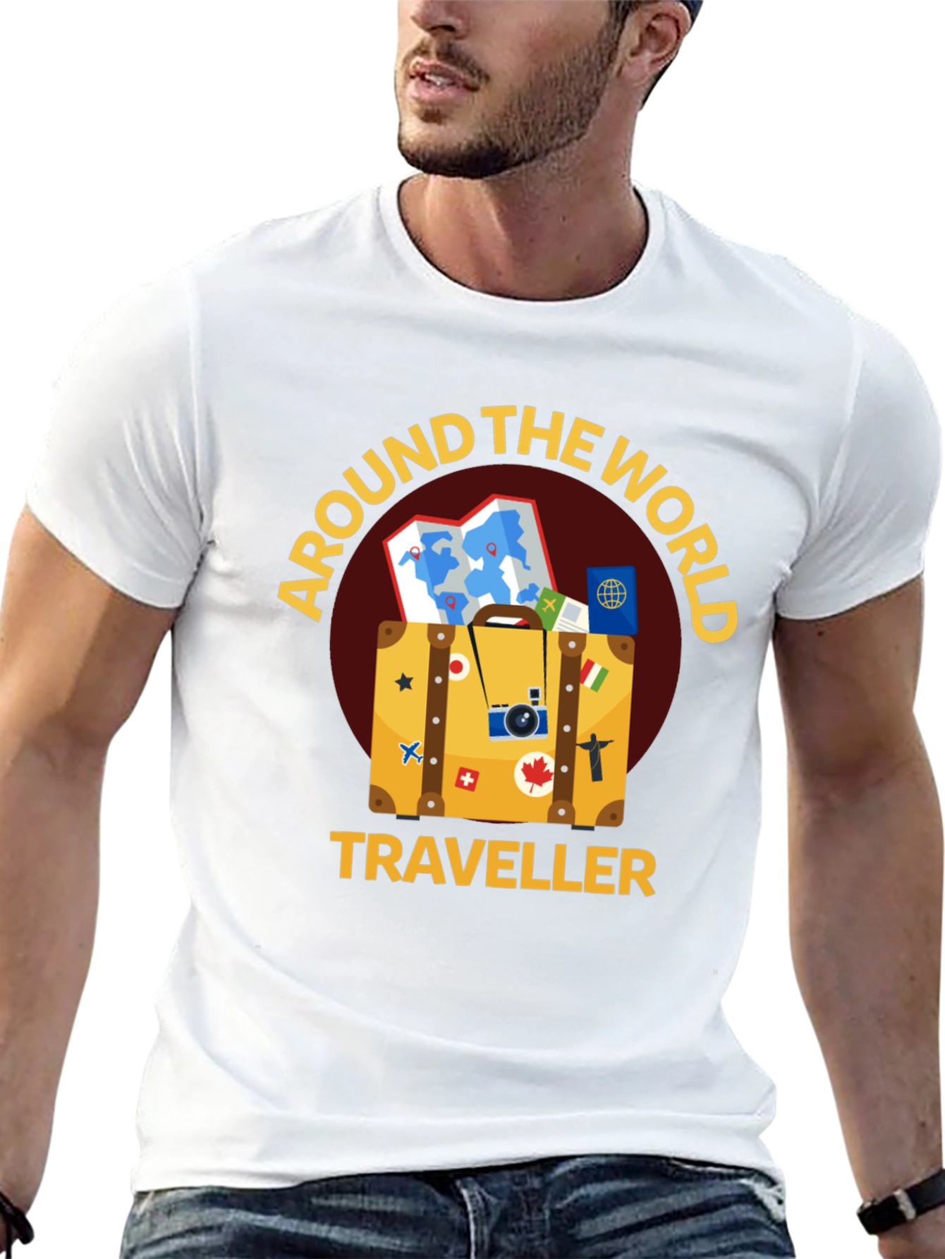 Around The World Traveler T-Shirt - 13